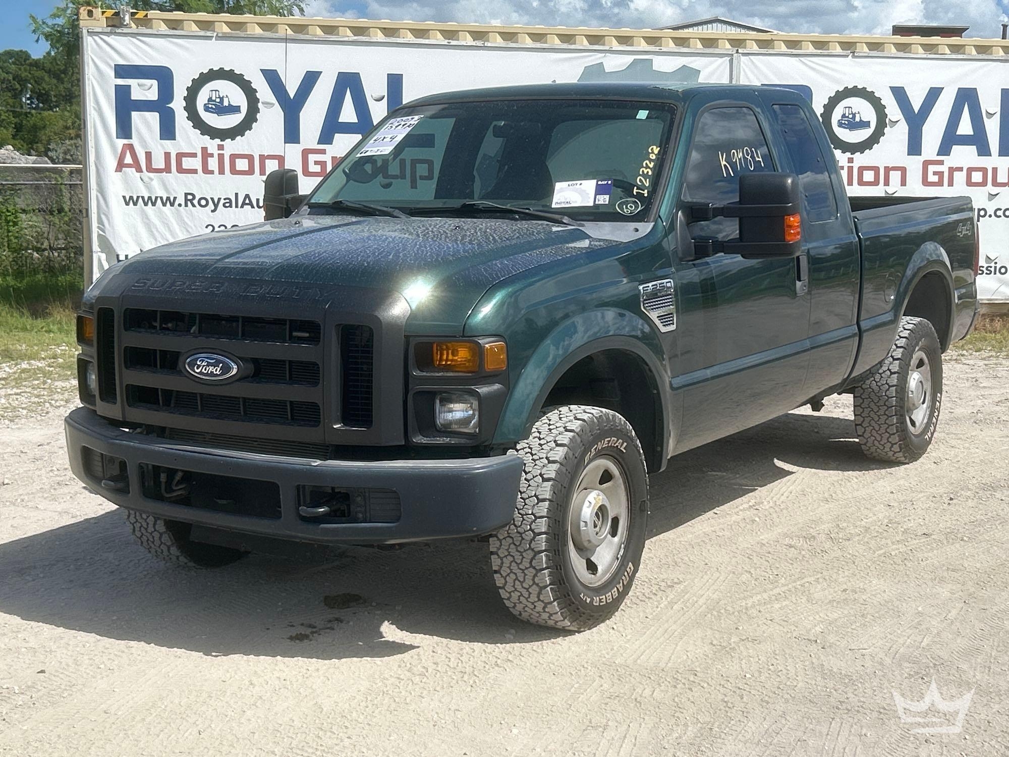 2009 Ford F-250 4x4 Ext. Cab Pickup Truck (A56858)