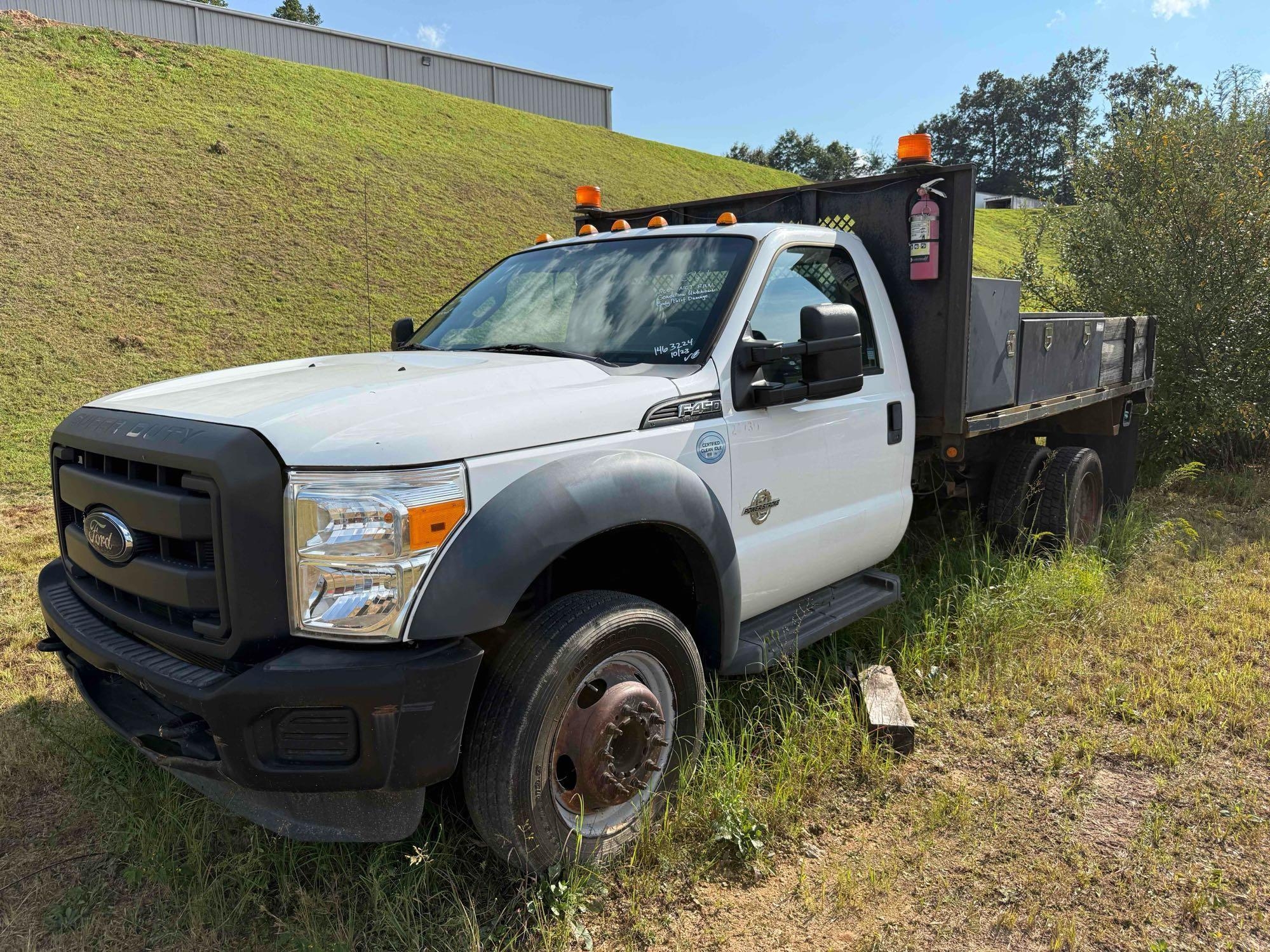 2014 Ford F-450 Dump Truck, VIN # 1FDTF4GT9EEA61310 (A51573)