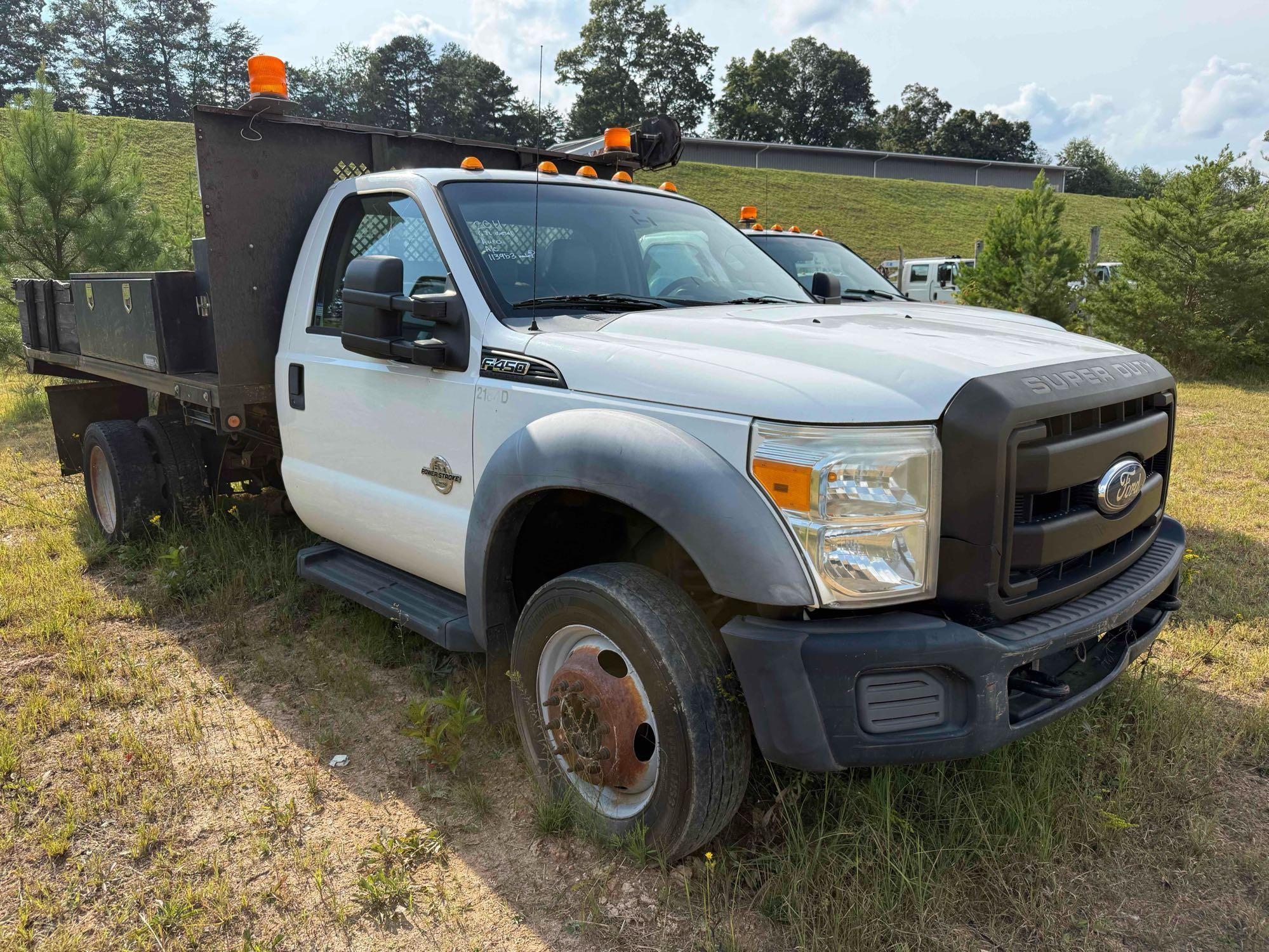 2011 Ford F-450 Dump Truck, VIN # 1FDTF4GTXBEC82149 (A51573)