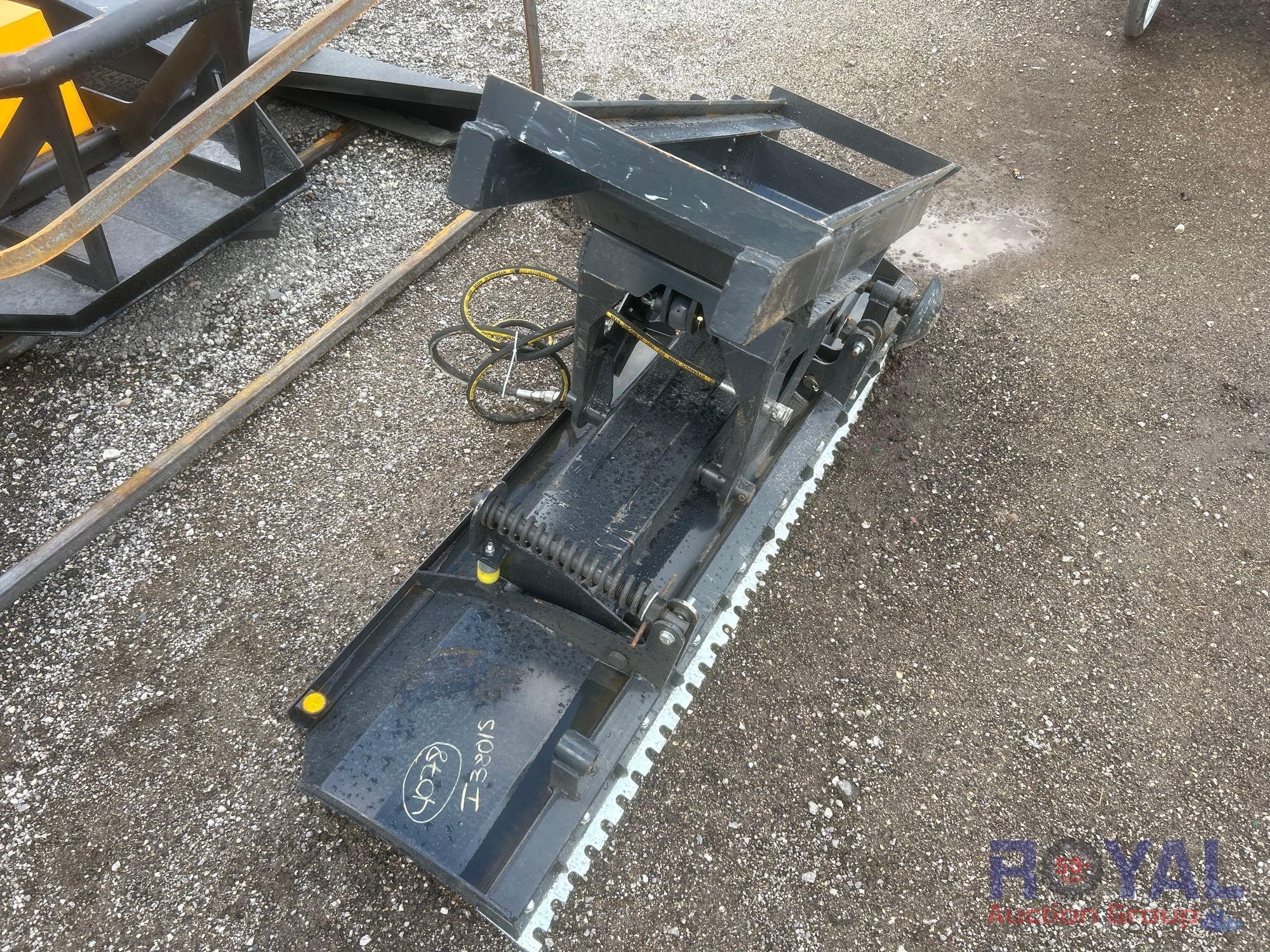 72in Hydraulic Dozer Blade Skid Steer Attachment (A55787)