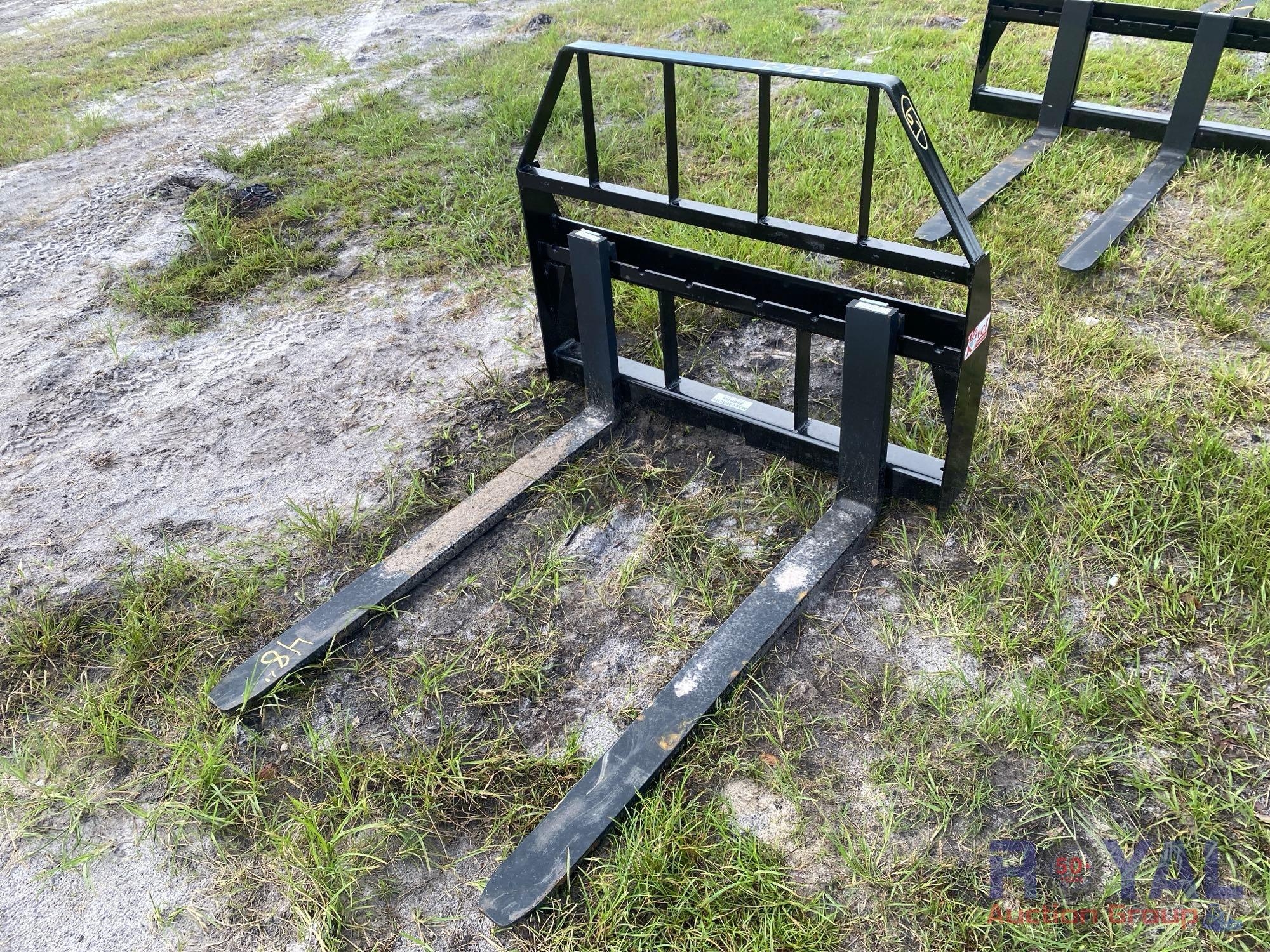 2025 Kivel 48in Forks and Frame Skid Steer Attachment (A51691)
