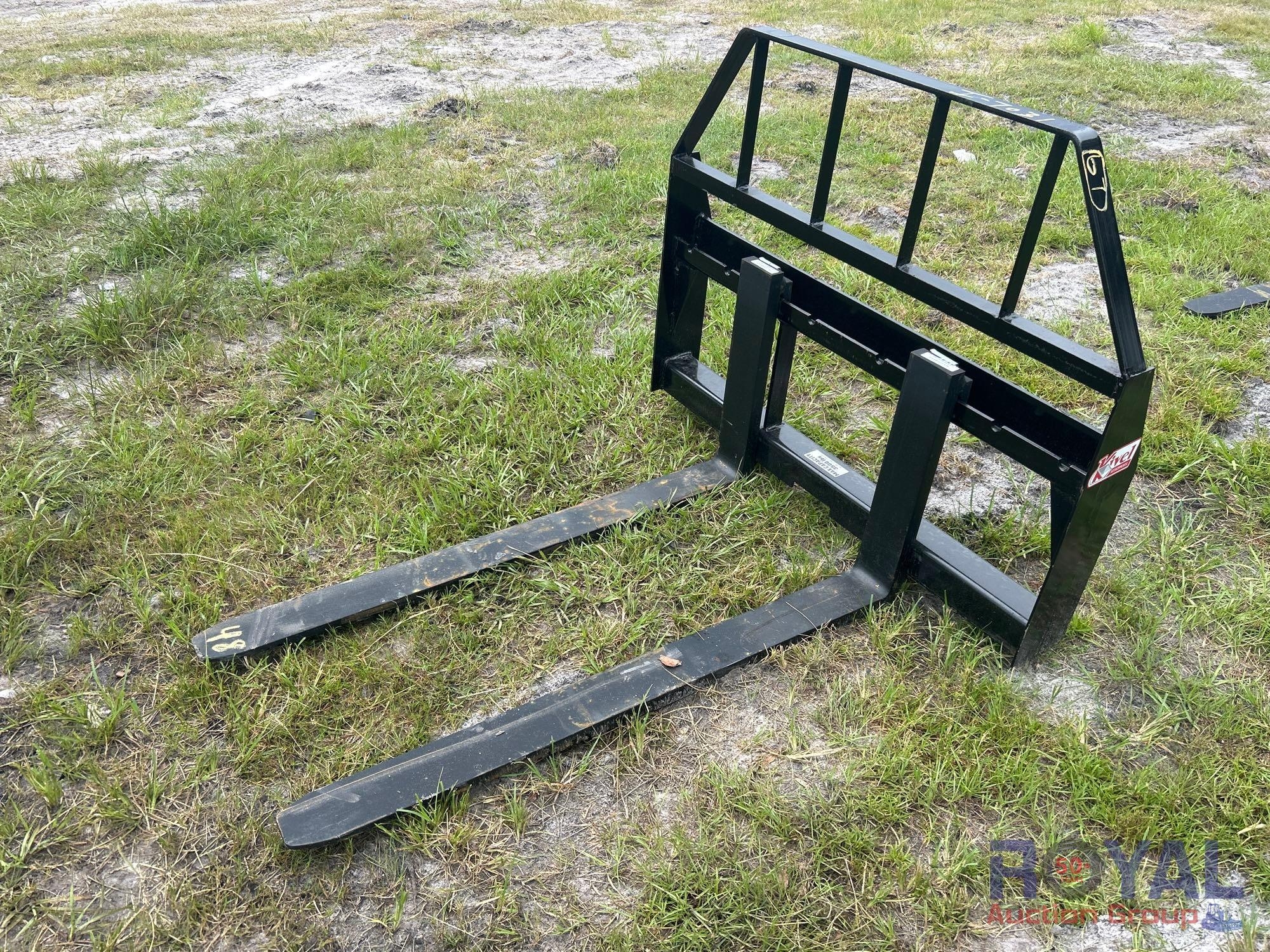 2025 Kivel 48in Forks and Frame Skid Steer Attachment (A51691)