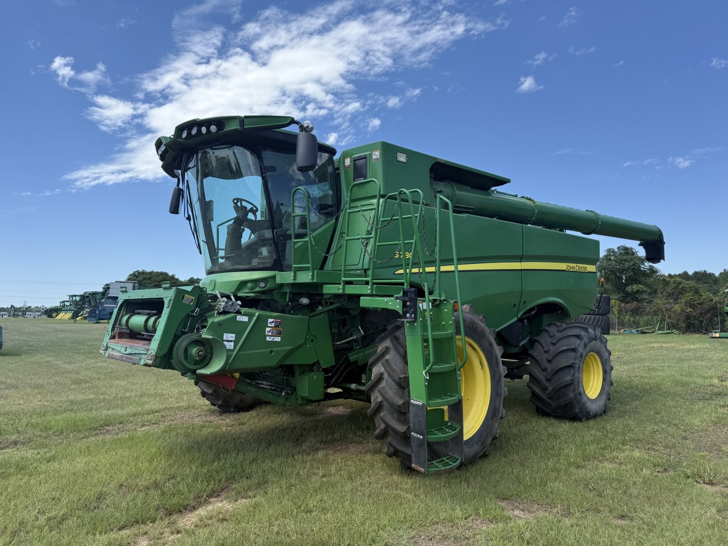 JOHN DEERE S780 LOT NUMBER 36 (A53084)