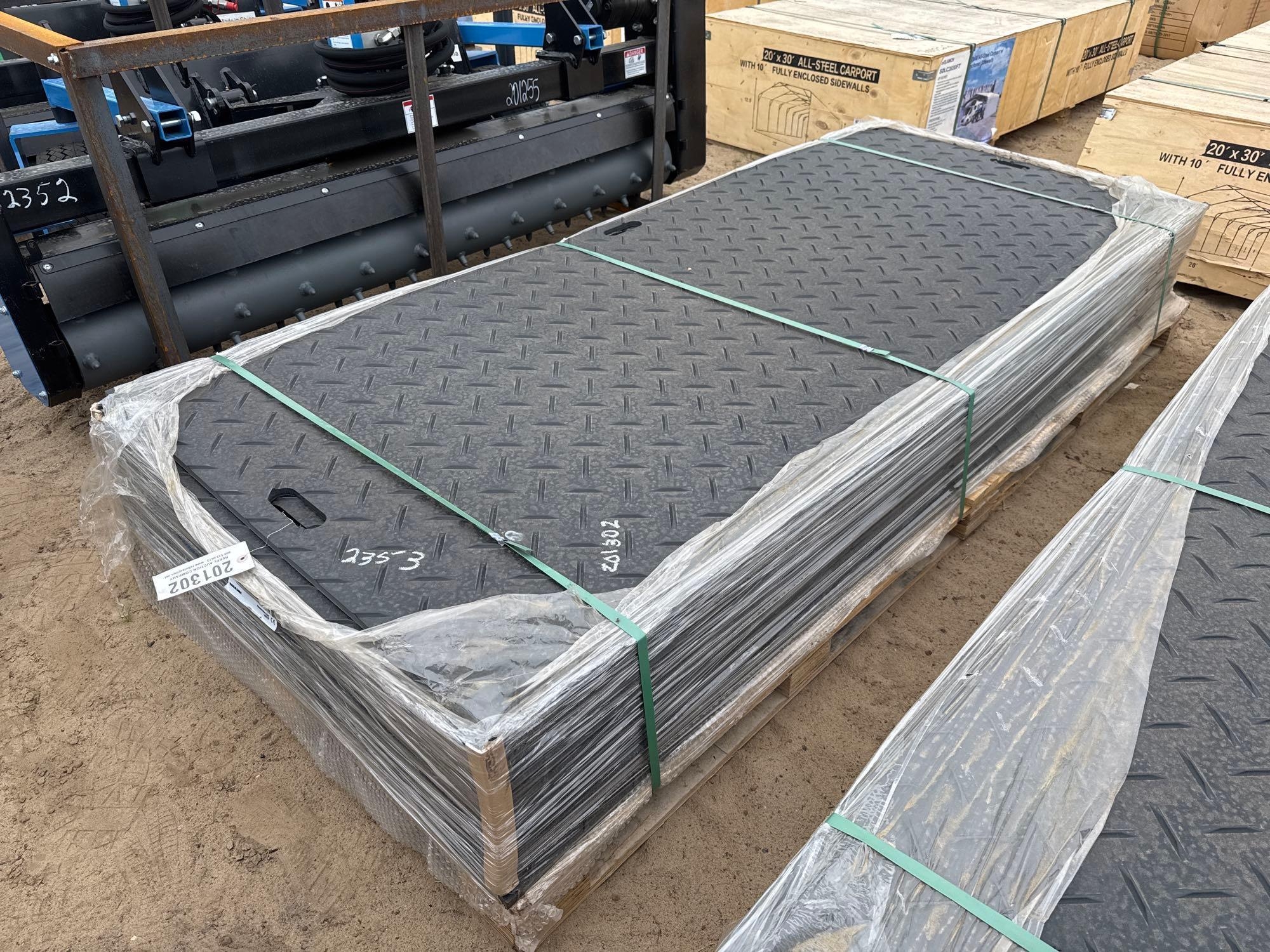 (APPROX. 15) UNUSED IRANCH GROUND PROTECTION MATS (A54757)