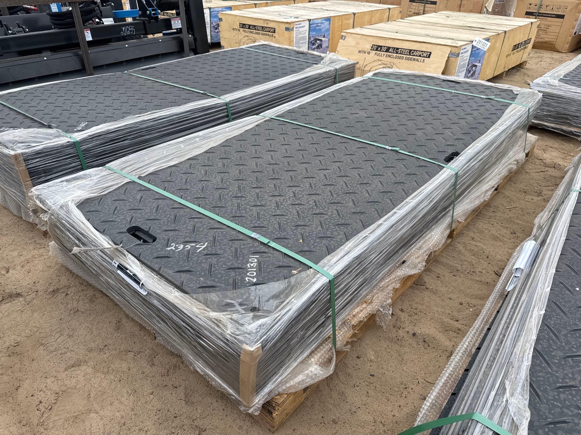 (APPROX. 15) UNUSED IRANCH GROUND PROTECTION MATS (A54757)