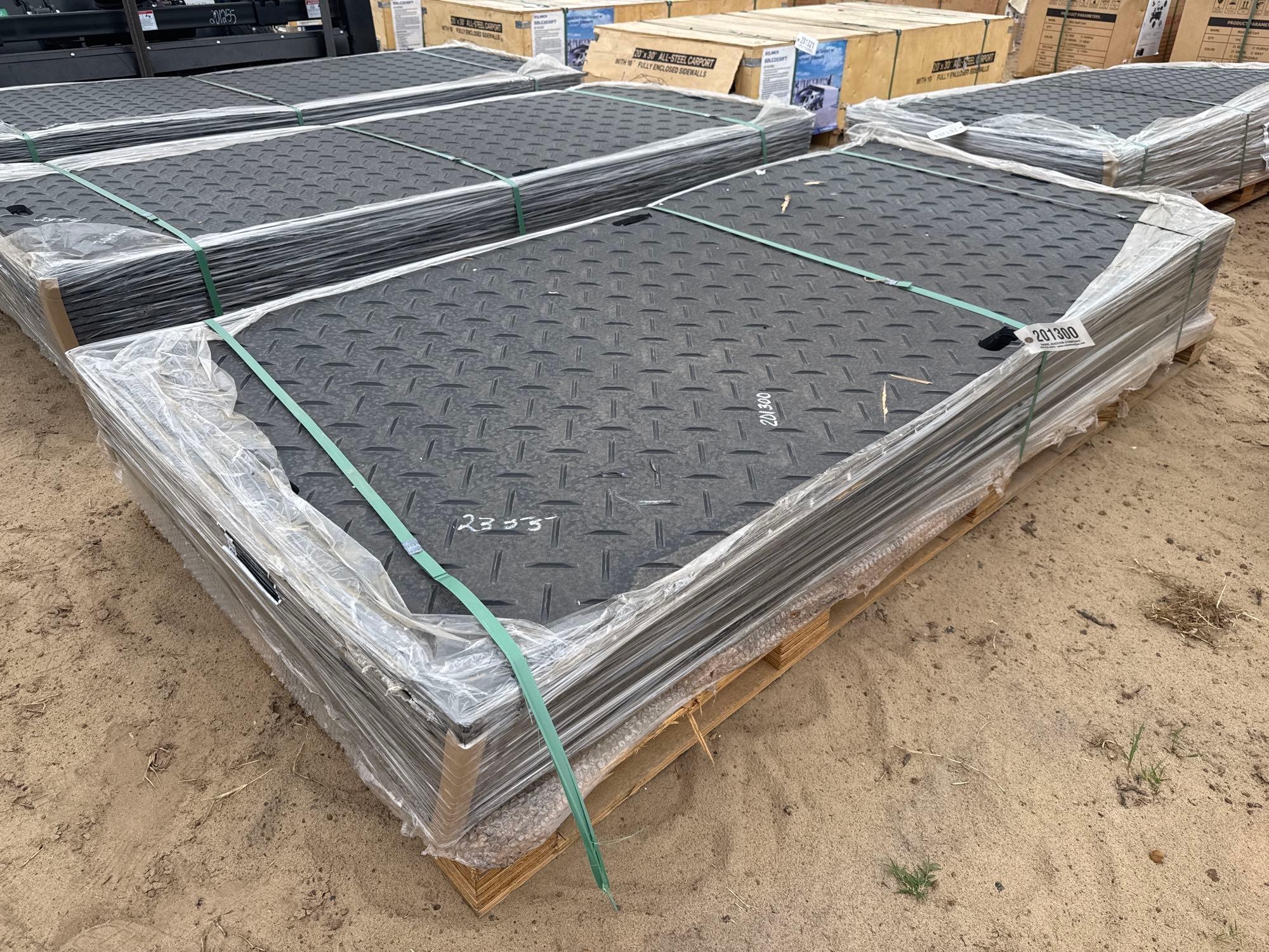 (APPROX. 15) UNUSED IRANCH GROUND PROTECTION MATS (A54757)