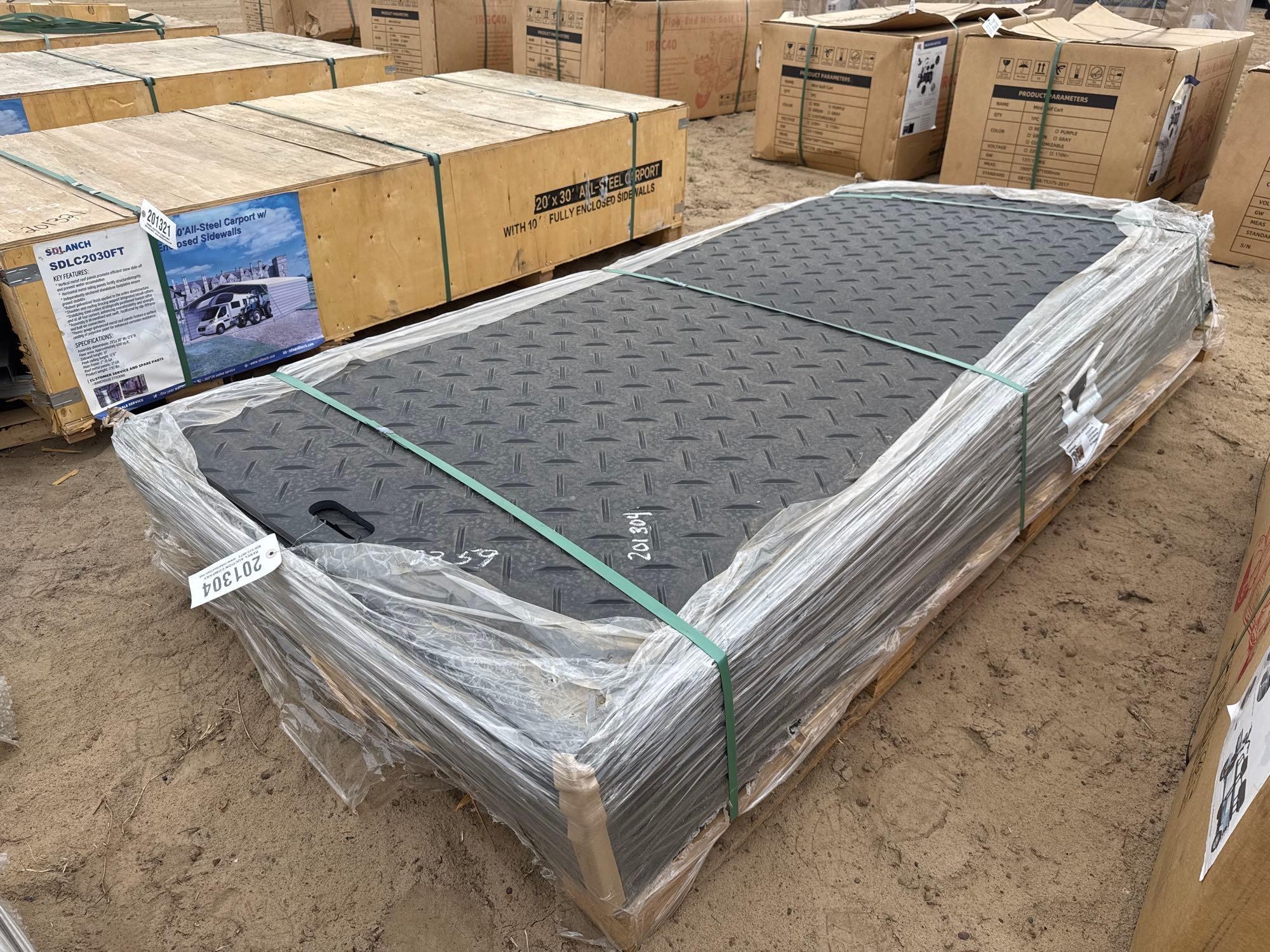 (APPROX. 15) UNUSED IRANCH GROUND PROTECTION MATS (A54757)