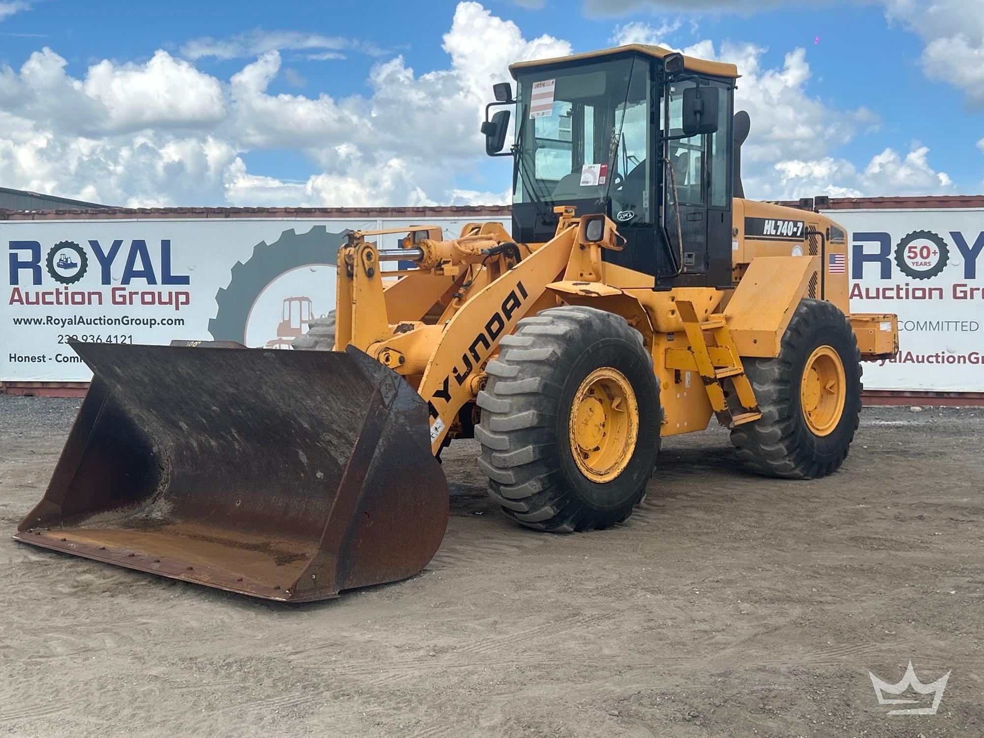 2006 Hyundai HL740-7 Articulated Wheel Loader (A56857)