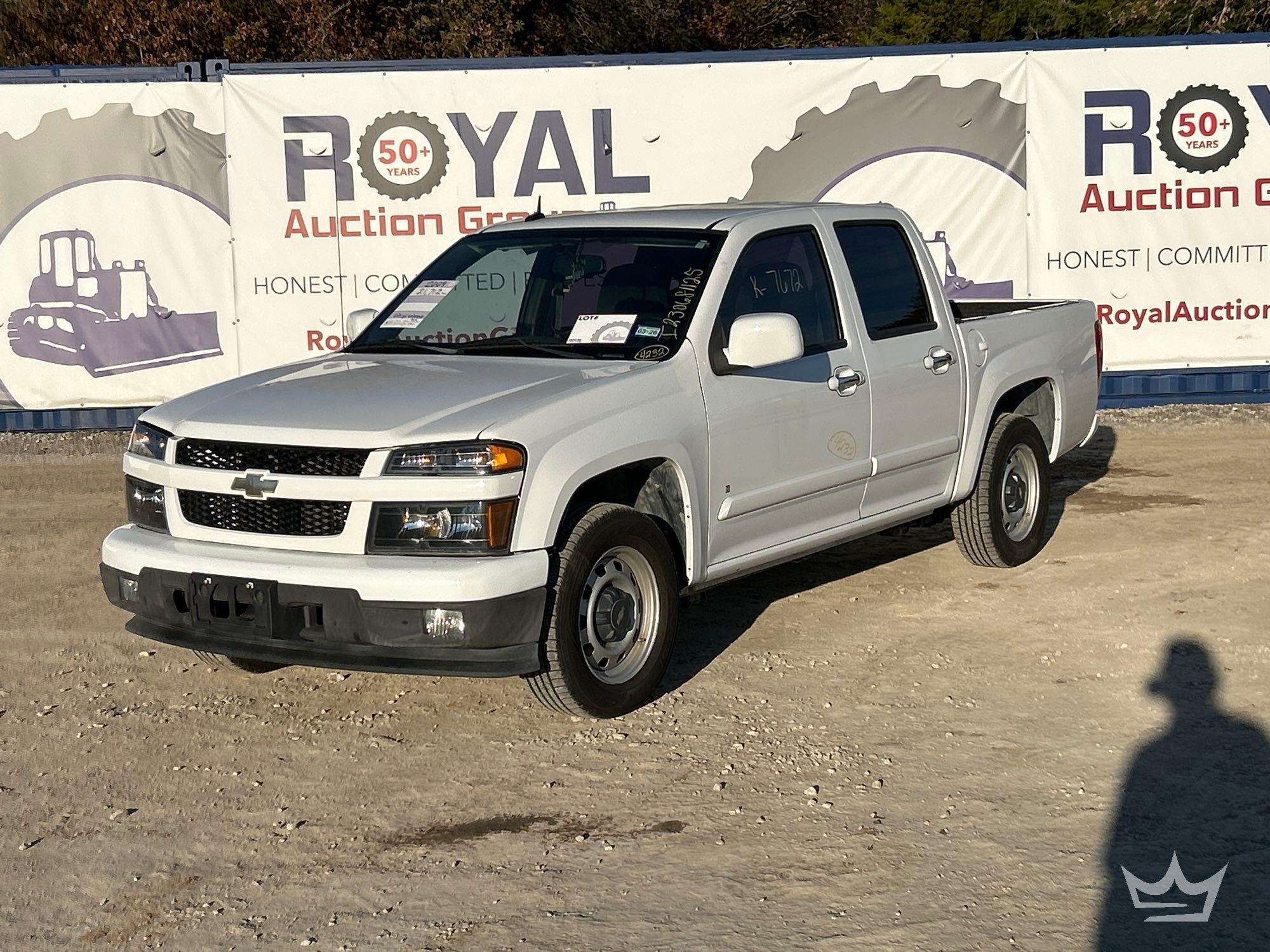 2009 Chevrolet Colorado Crew Cab Pickup Truck (A55973)