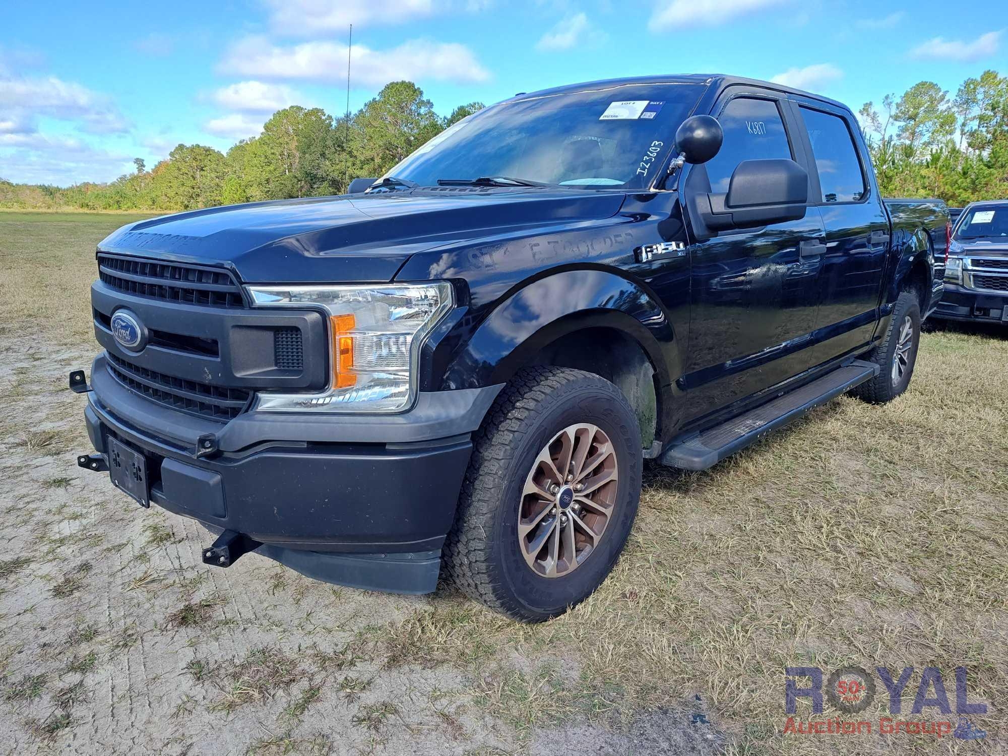 2019 Ford F-150 4x4 Crew Cab Pickup Truck (A55852)