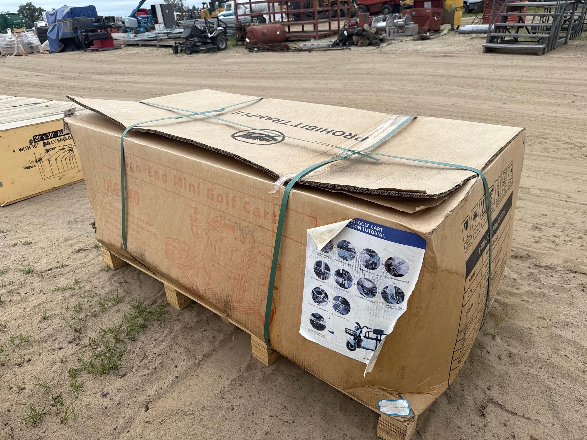 UNUSED IRANCH IRGC40 HIGH END MINI GOLFCART (A54757)