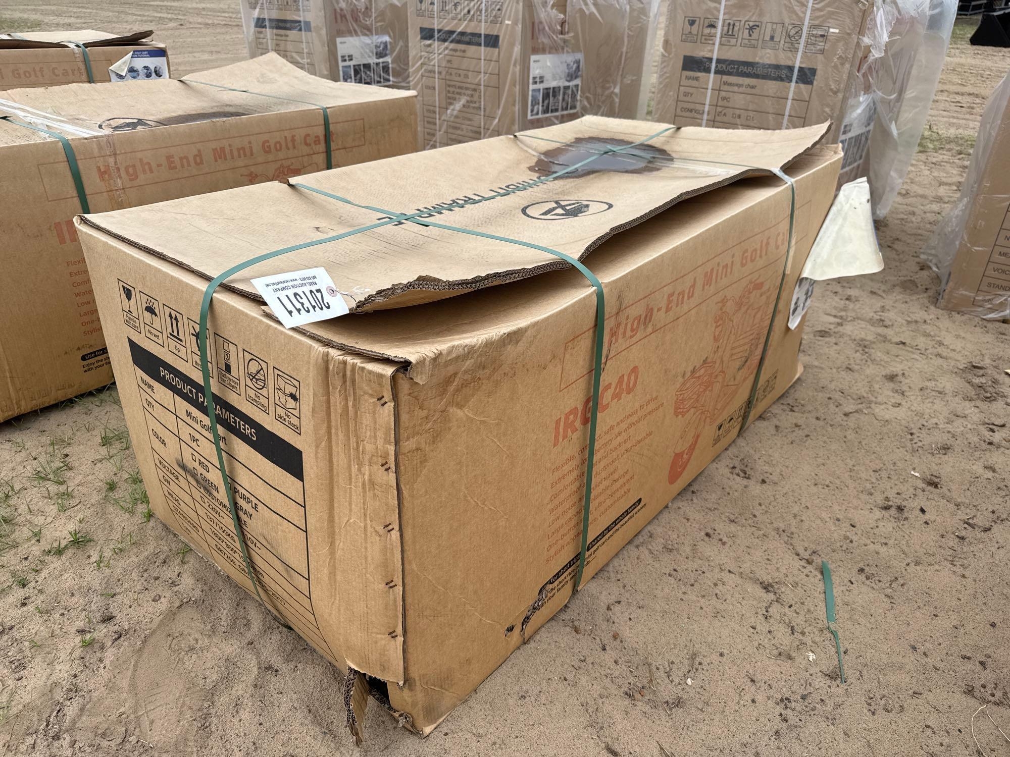 UNUSED IRANCH IRGC40 HIGH END MINI GOLFCART (A54757)