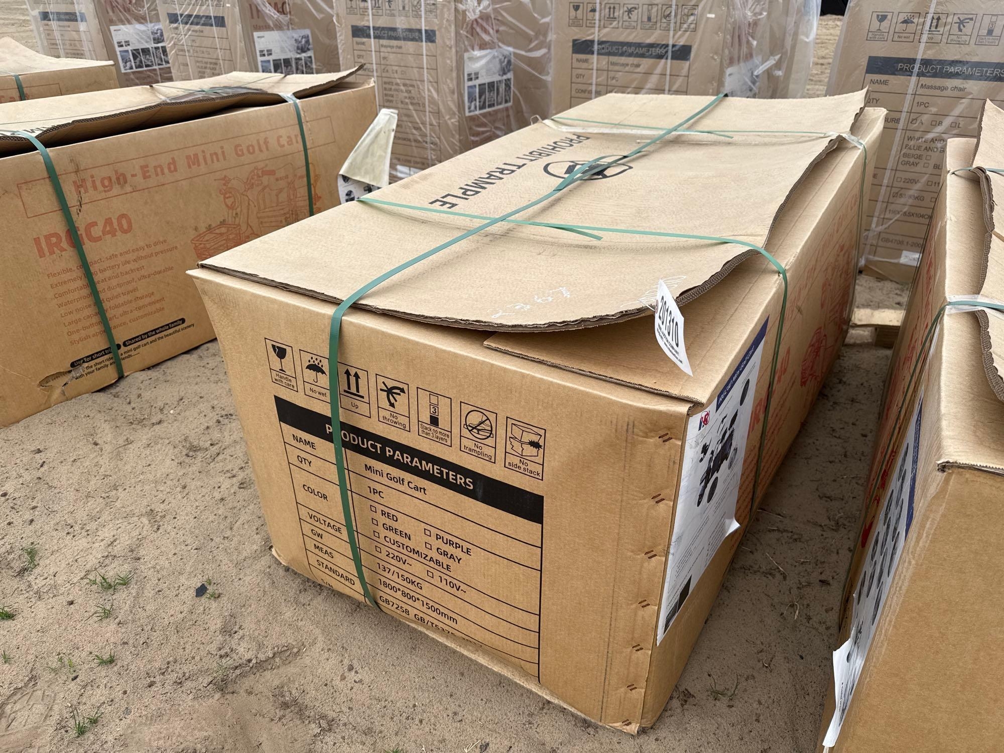 UNUSED IRANCH IRGC40 HIGH END MINI GOLFCART (A54757)