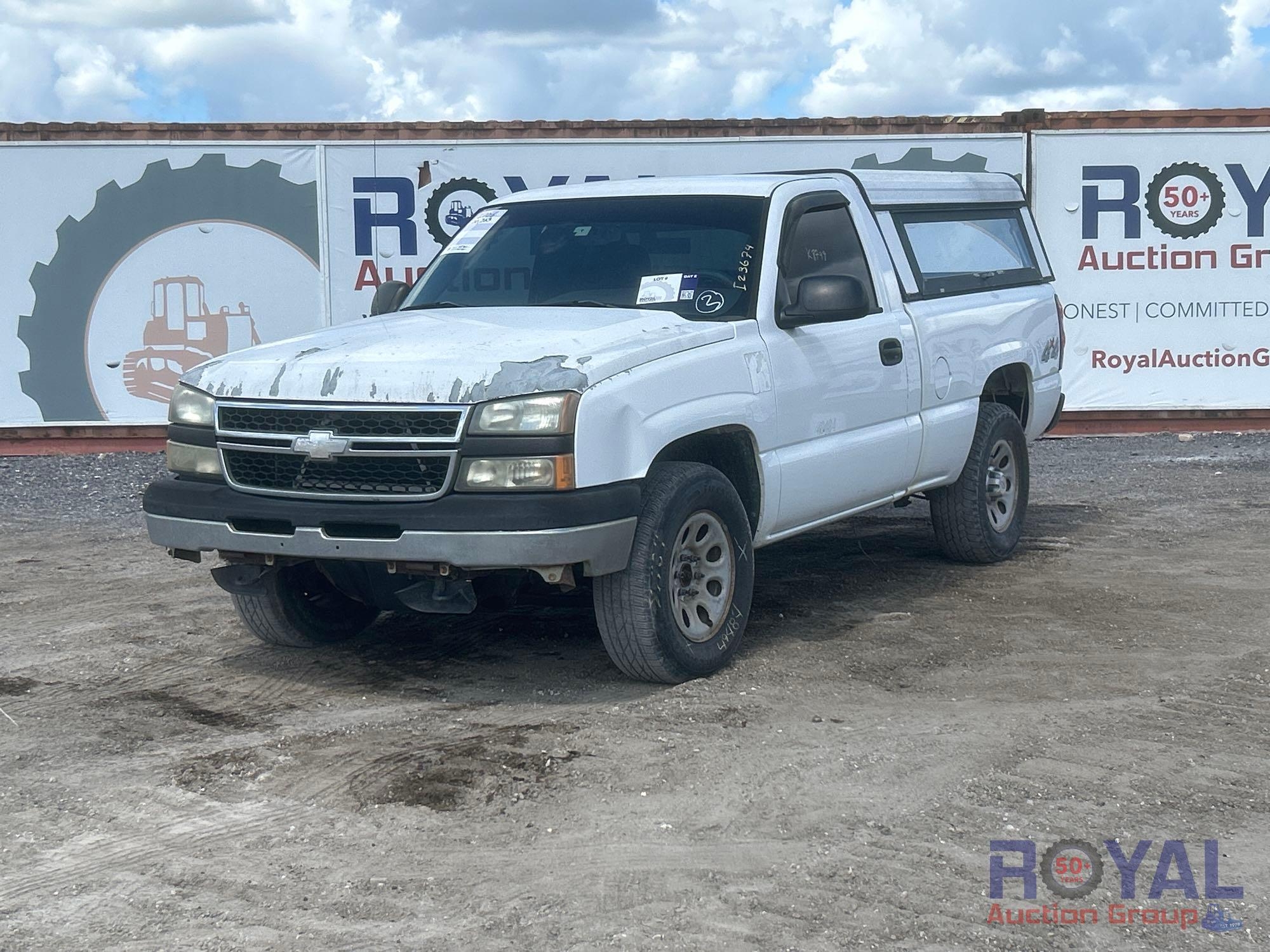 2006 Chevrolet Silverado 1500 4x4 Pickup Truck (A53422)