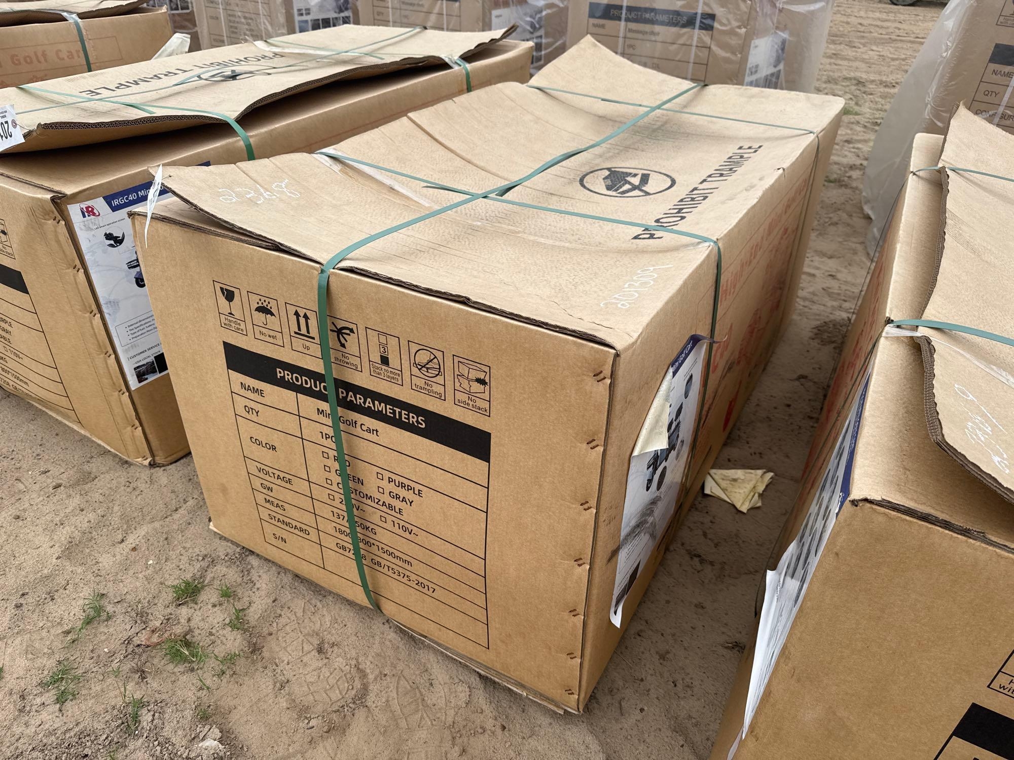 UNUSED IRANCH IRGC40 HIGH END MINI GOLFCART (A54757)