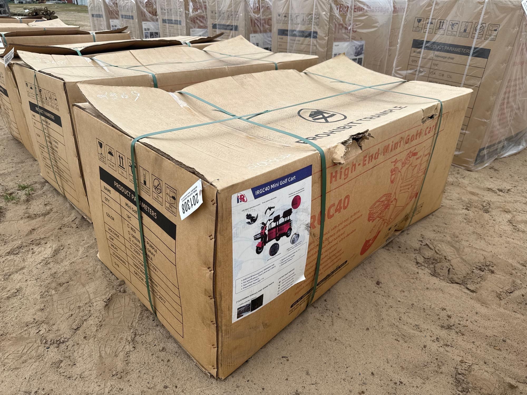 UNUSED IRANCH IRGC40 HIGH END MINI GOLFCART (A54757)