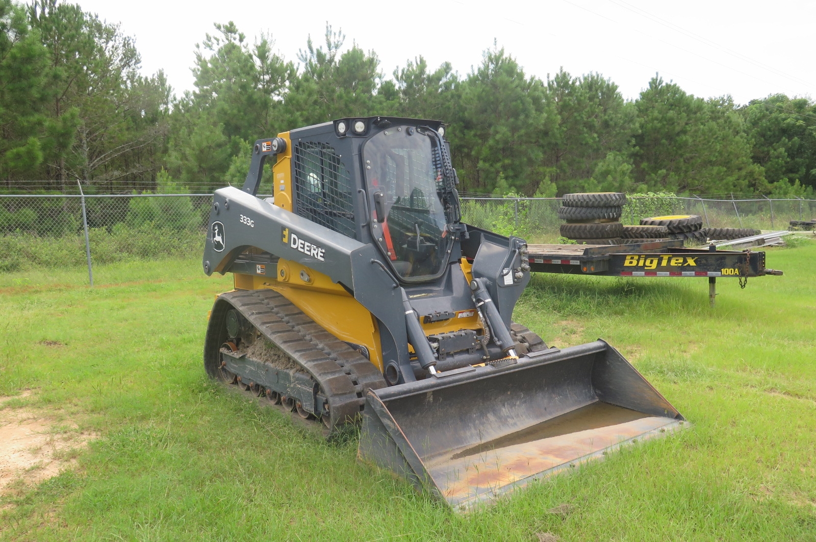 2021 DEERE 333G LOT NUMBER 198 (A53084)