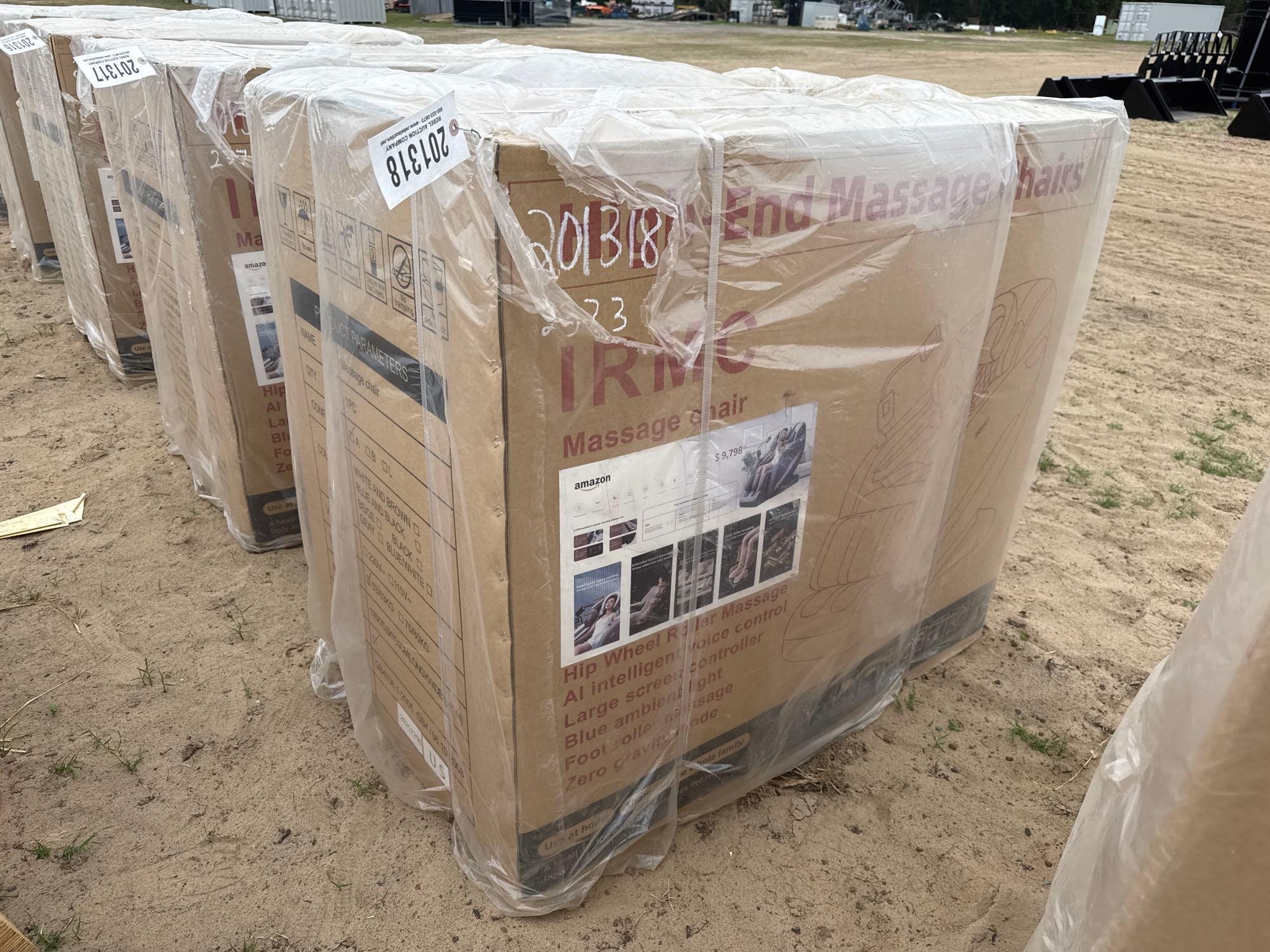 UNUSED IRANCH IRMC HIGH END ELECTRIC MASSAGE CHAIR (A54757)