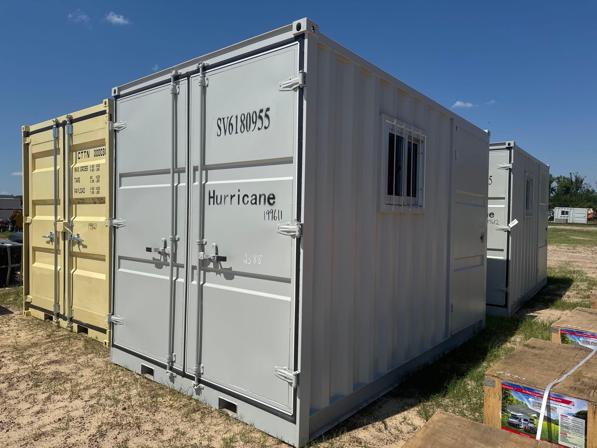 UNUSED HURRICANE 7' X 12' CONTAINER (A51248)