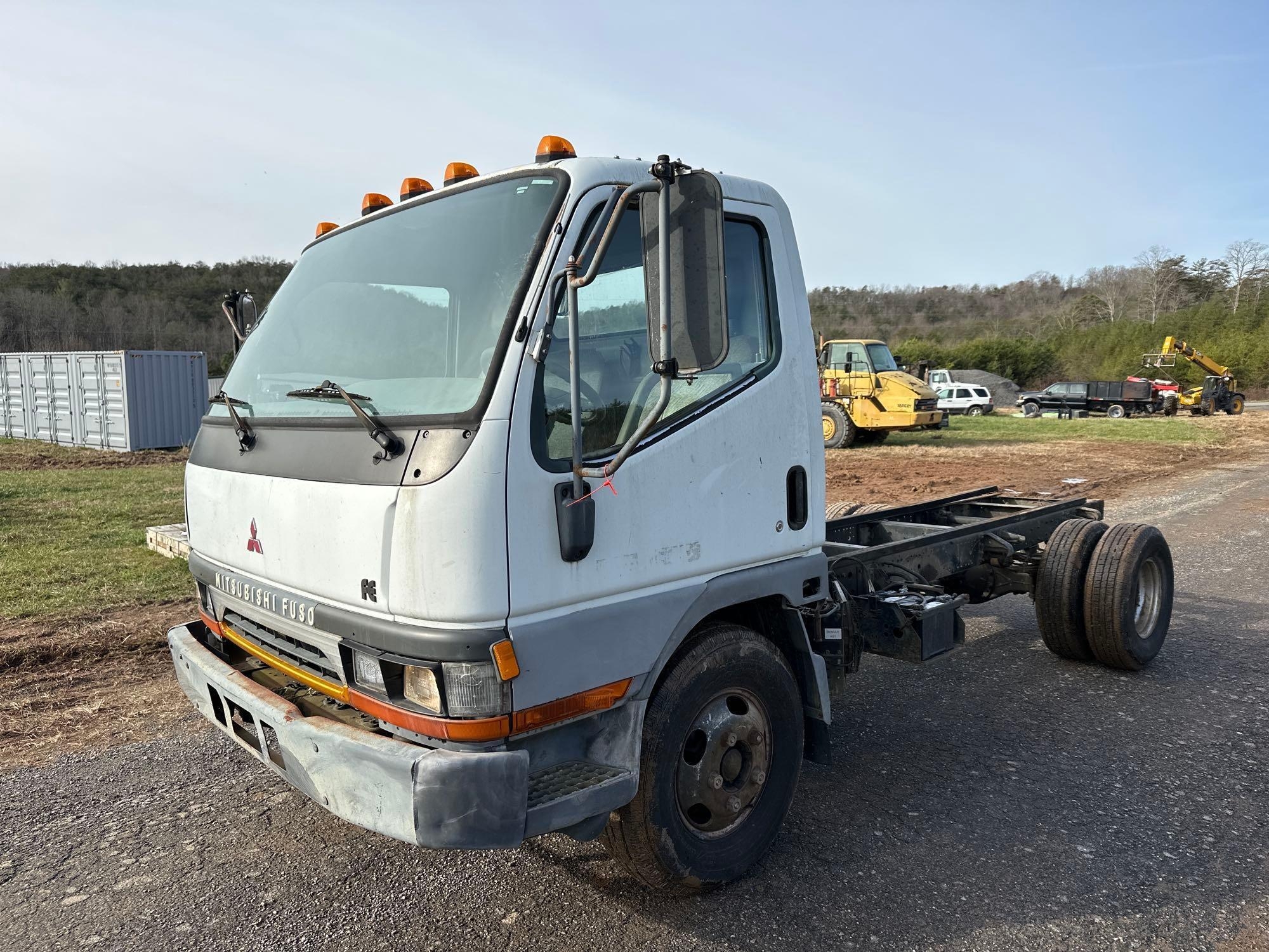 2000 Mitsubishi Fuso FE639 Cab and Chassis Truck, VIN # JW6AAE1H3YL003648 (A57453)