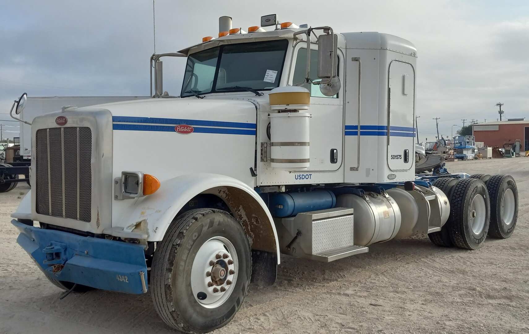 2008 PETERBILT 367 FLAT TOP SLEEPER (INOPERABLE) (A55745)