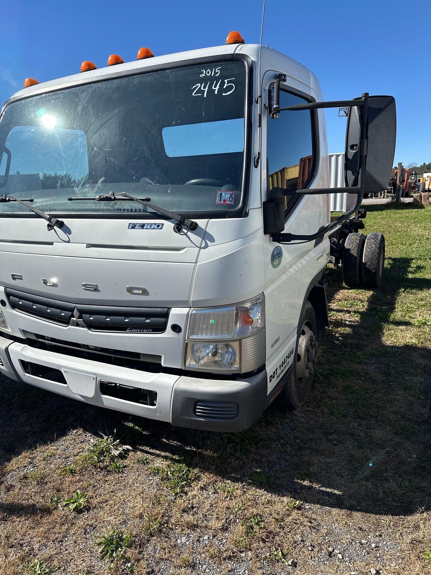 2015 Mitsubishi FE180 Cab and Chassis (A55272)