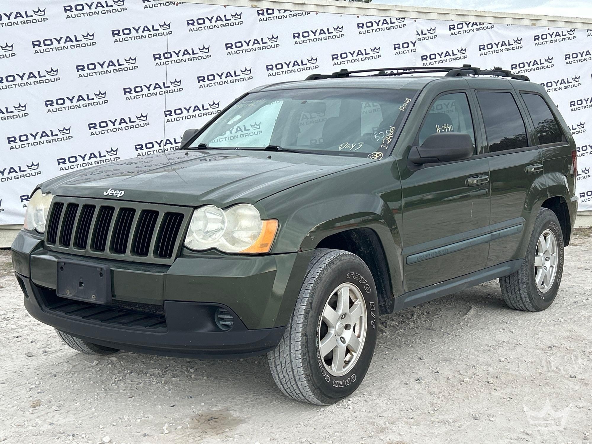 Year: 2009 Make: Jeep Model: Grand Cherokee Vehicle Type: Multipurpose Vehicle (MPV) Mileage: Pla... (A59231)