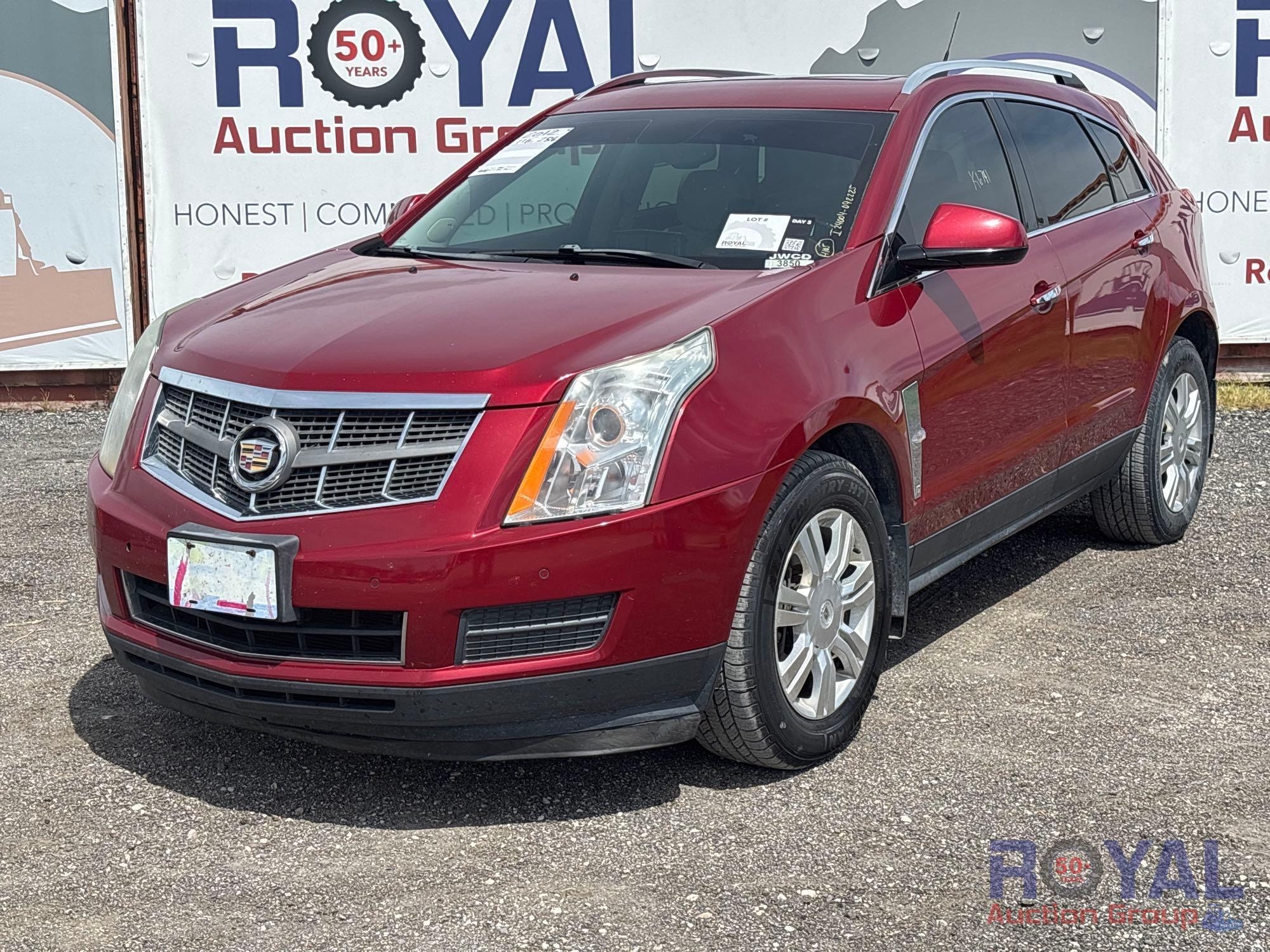 2012 Cadilac SRX SUV (A55758)