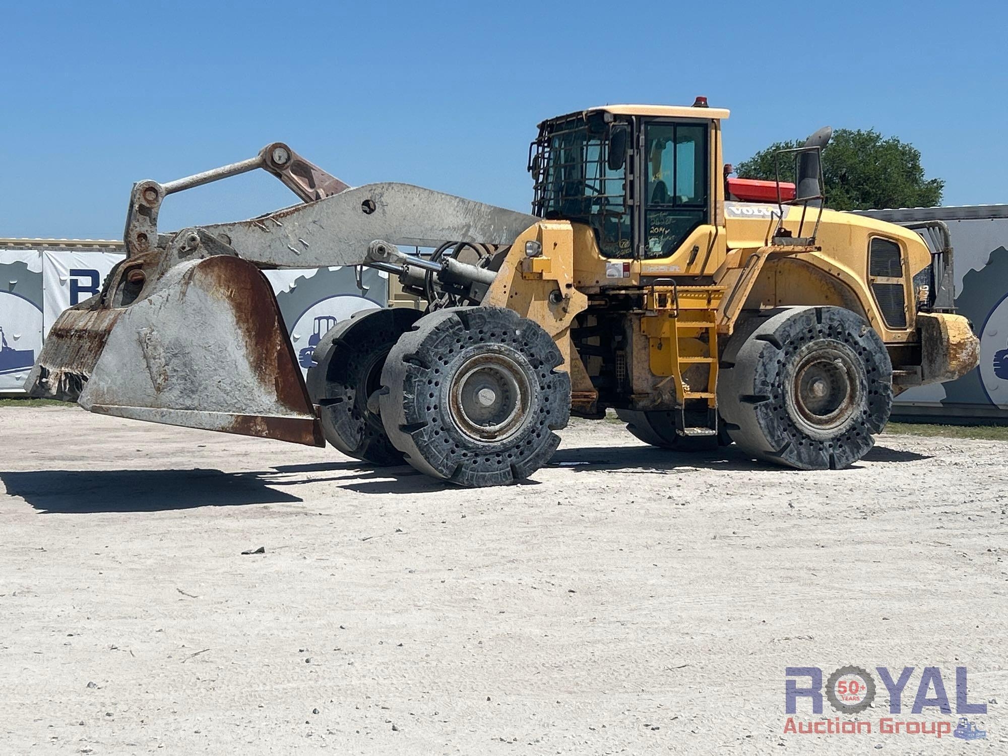 2014 Volvo L180G Articulated Wheel Loader (A44571)