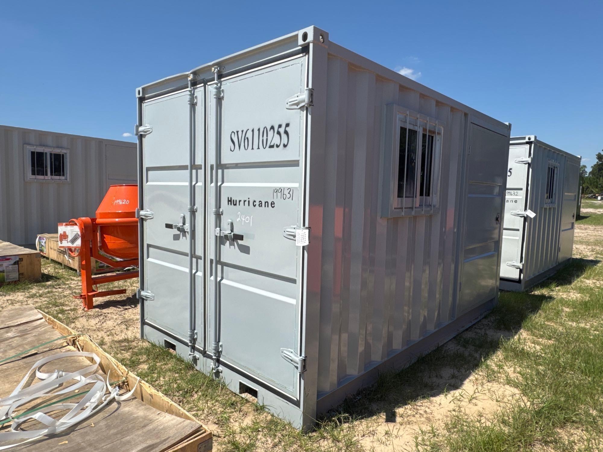 UNUSED HURRICANE 6' X 11' CONTAINER (A51248)