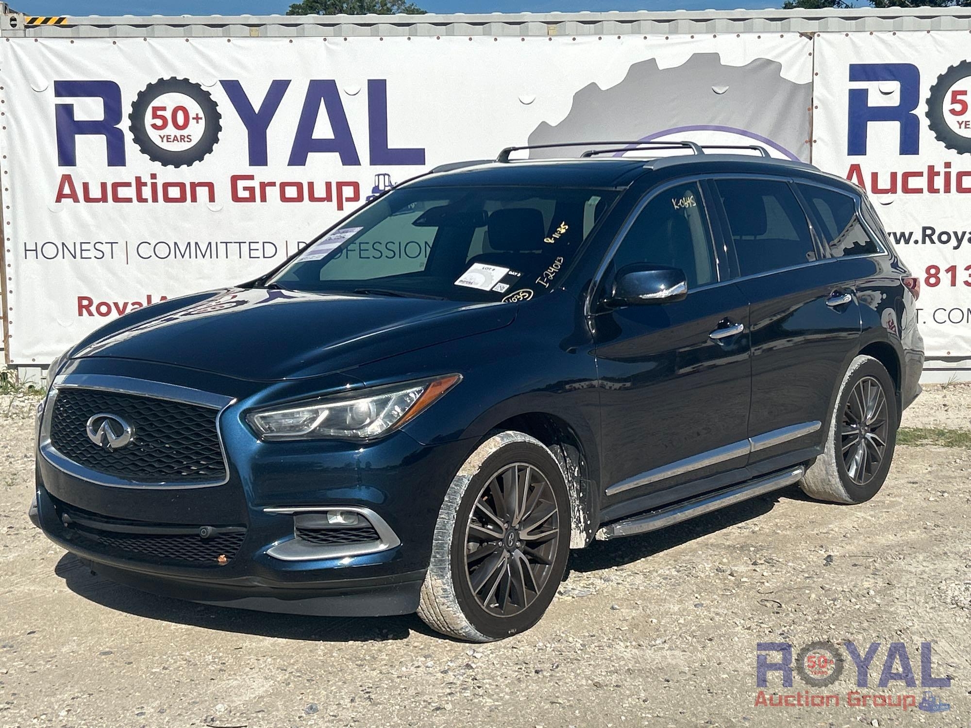 Year: 2018 Make: Infiniti Model: QX60 Vehicle Type: Multipurpose Vehicle (MPV) Mileage: Plate: Body (A51694)