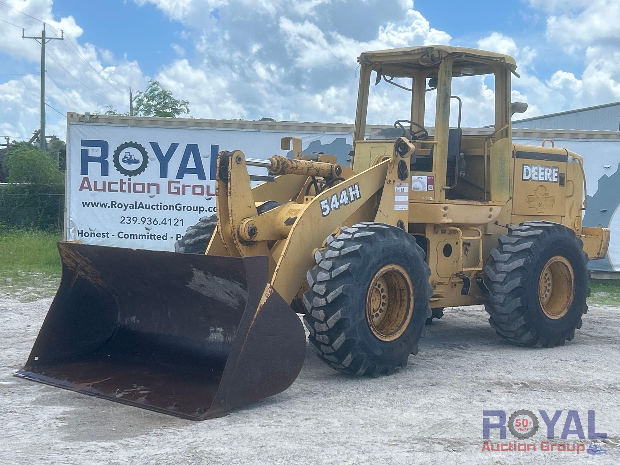 1998 John Deere 544H Articulated Wheel Loader (A50322)
