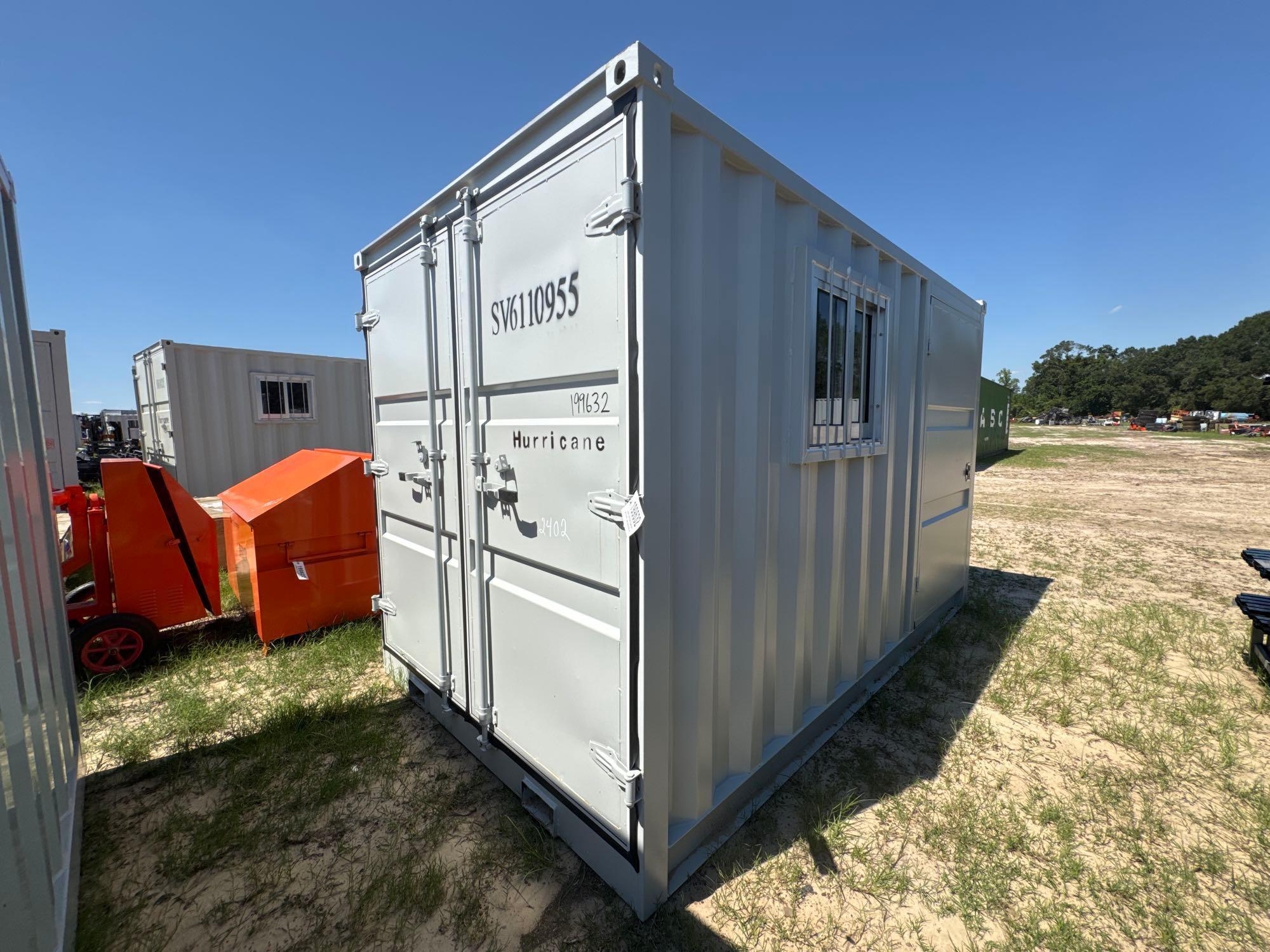 UNUSED HURRICANE 6' X 11' CONTAINER (A51248)