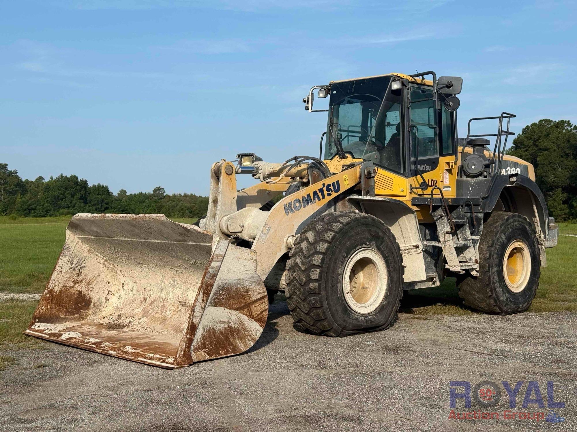 2018 Komatsu WA380-8 Articulated Wheel Loader (A51691)