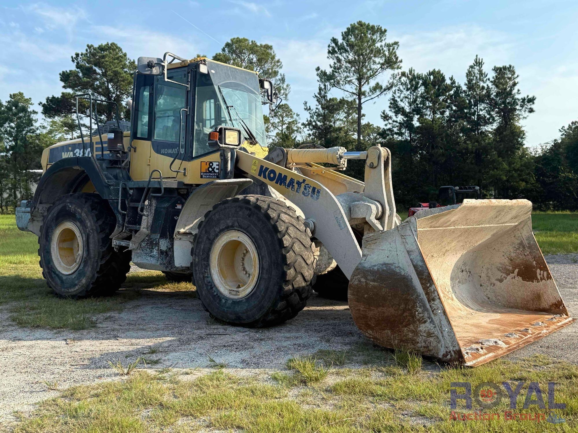 2018 Komatsu WA380-8 Articulated Wheel Loader (A51691)