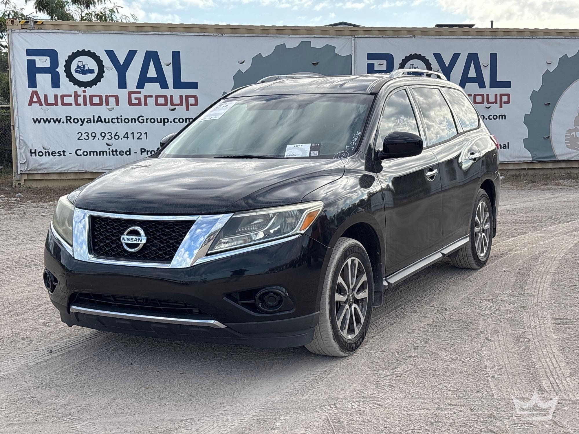 2014 Nissan Pathfinder Multipurpose Vehicle (MPV), VIN # 5N1AR2MNXEC713906 (A56859)