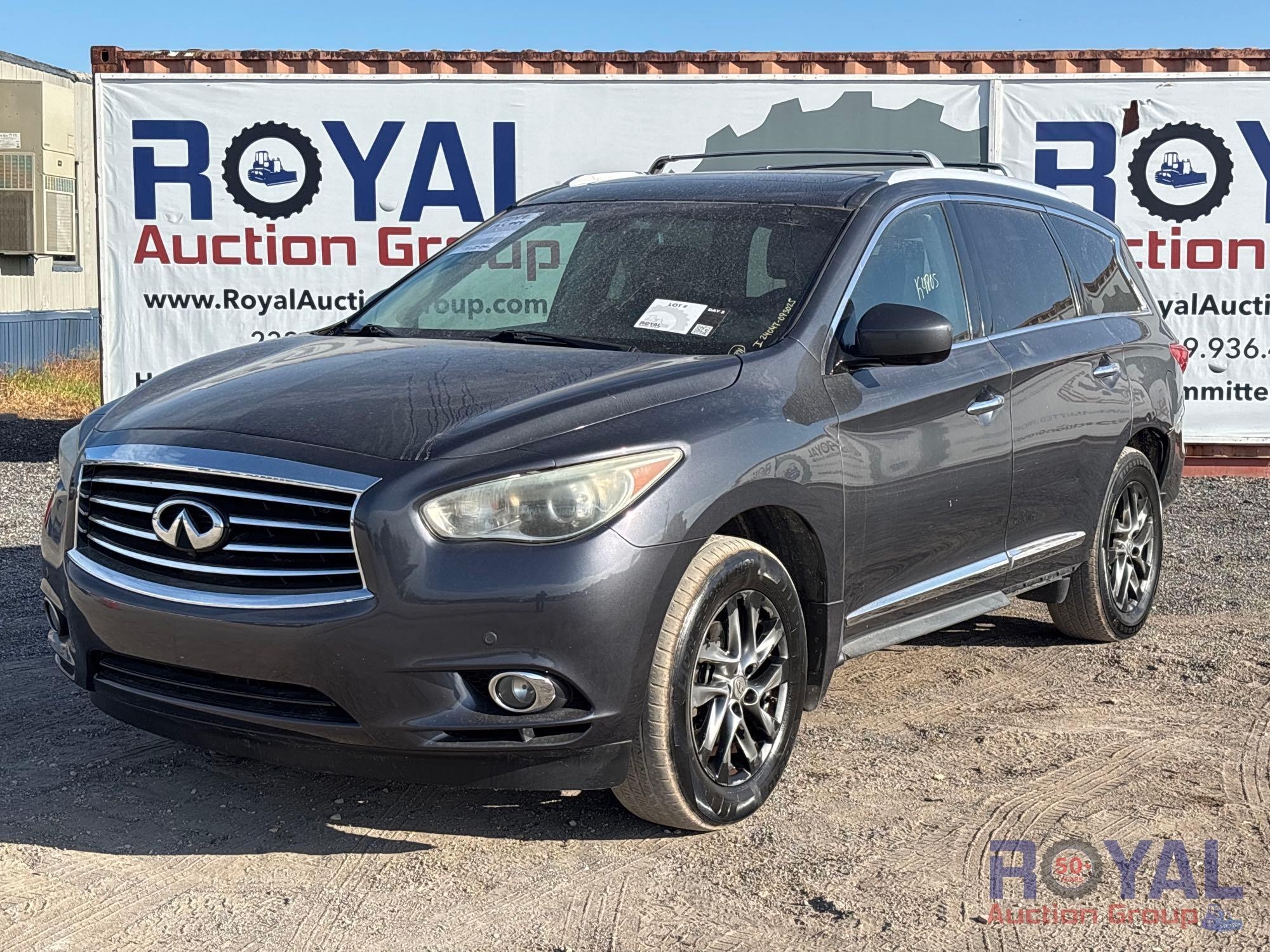 2014 Infiniti QX60 AWD SUV (A55758)