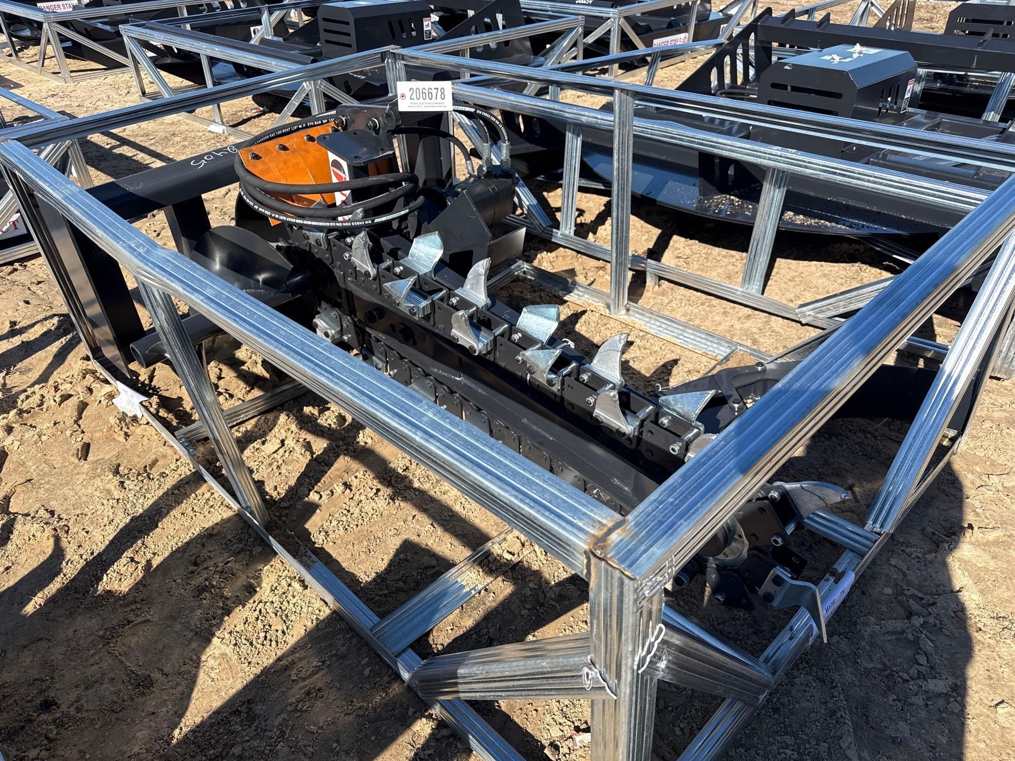 UNUSED JCT " HYD TRENCHER (A58376)