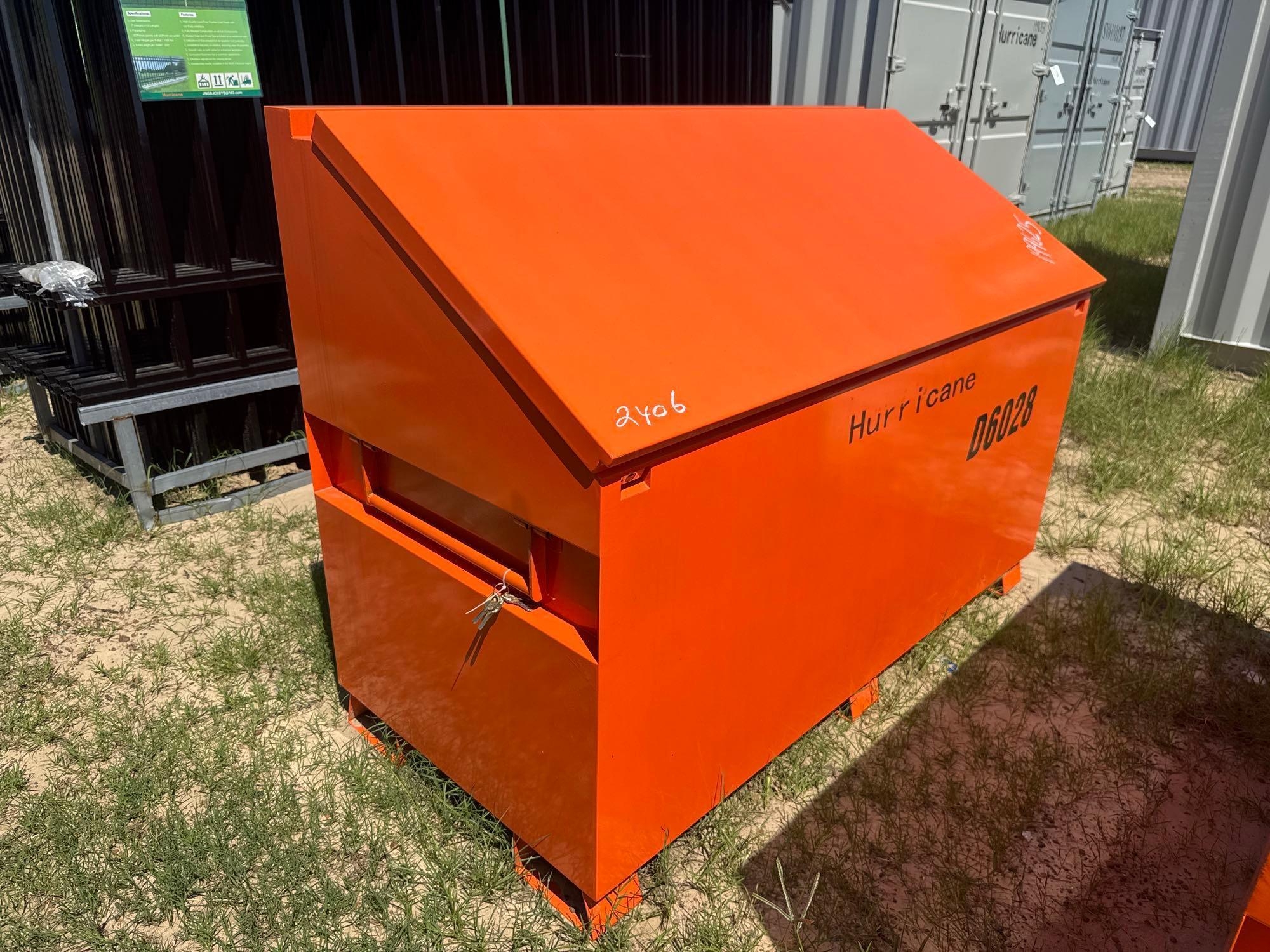 UNUSED HURRICANE D6028 JOB BOX (A51248)