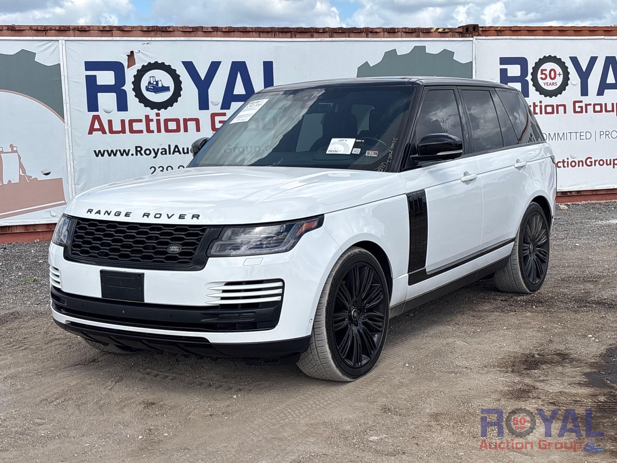 2018 Land Rover 4WD SUV (A55758)