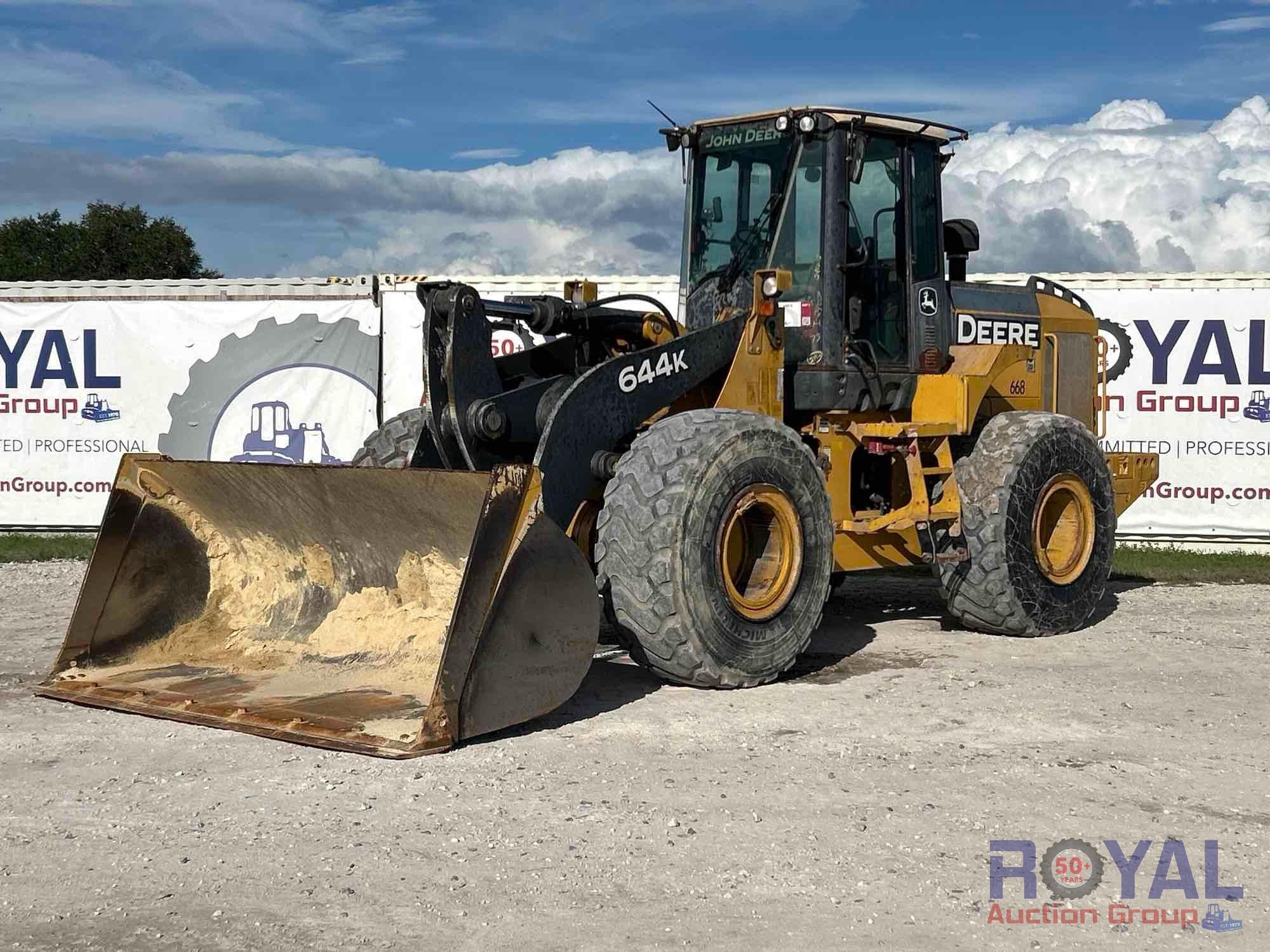 2014 John Deere 644K Articulated Wheel Loader (A51691)