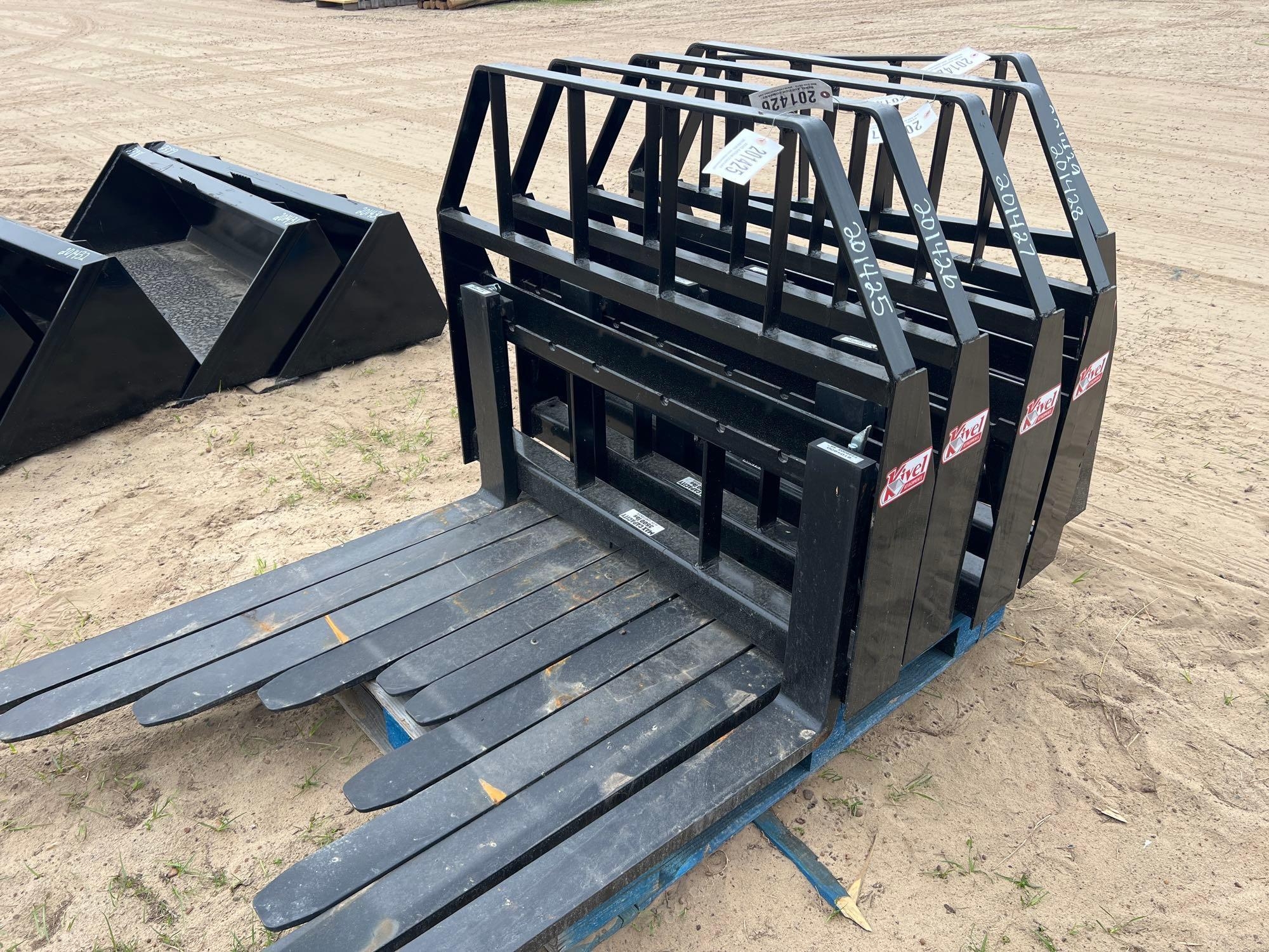 UNUSED KIVEL 3500# PALLET FORKS (A54757)