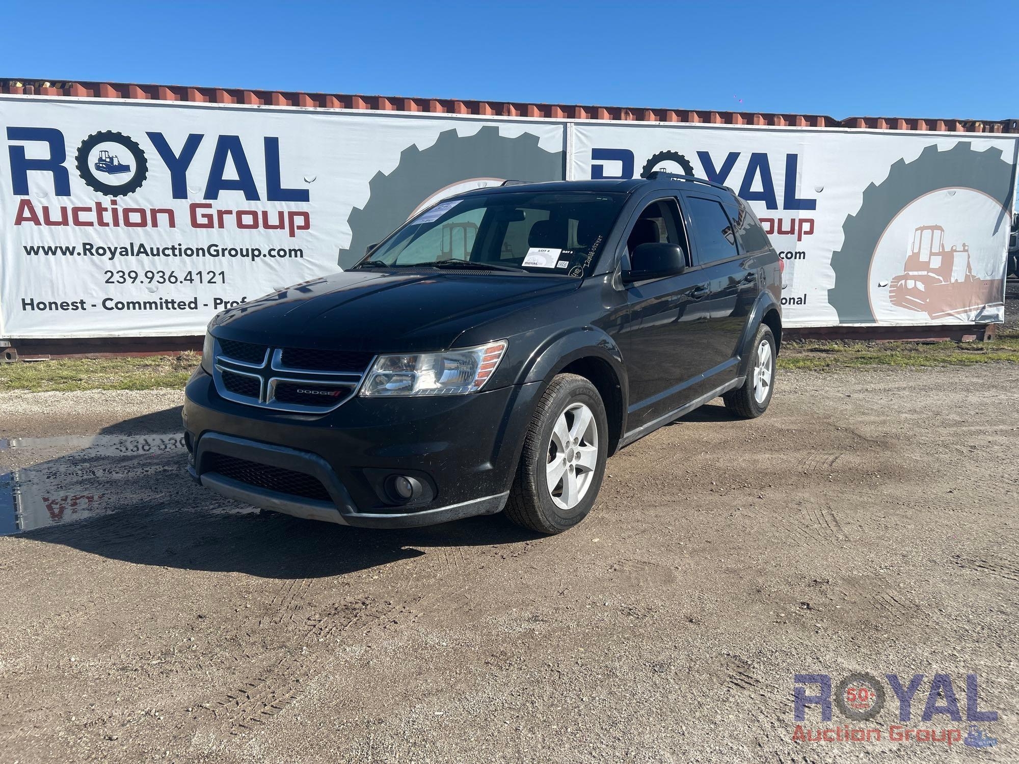 2012 Dodge Journey Multipurpose Vehicle (MPV), VIN # 3C4PDCBG1CT393755 (A53424)