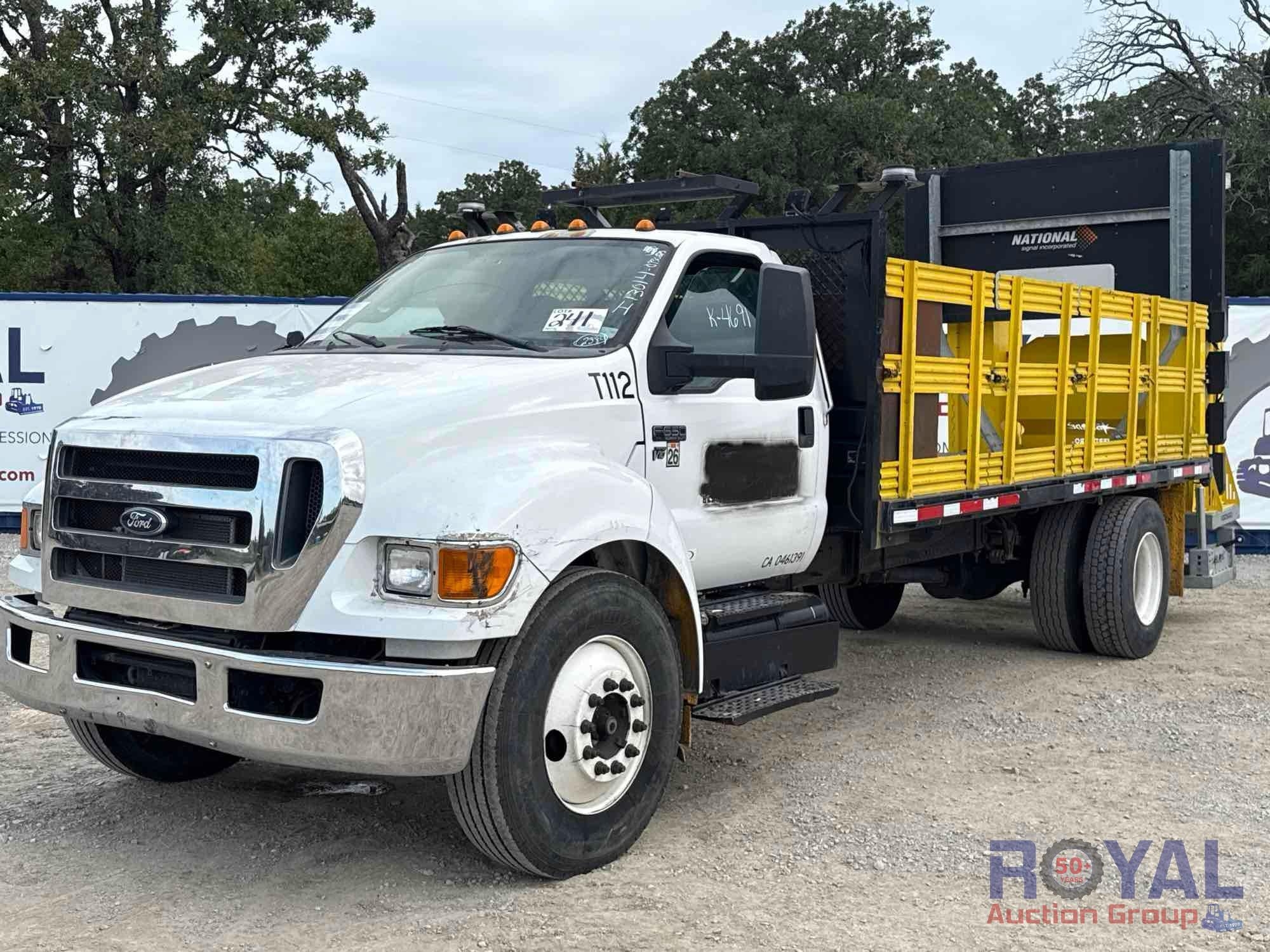2015 Ford F-650 TMA Attenuator Truck (A52377)