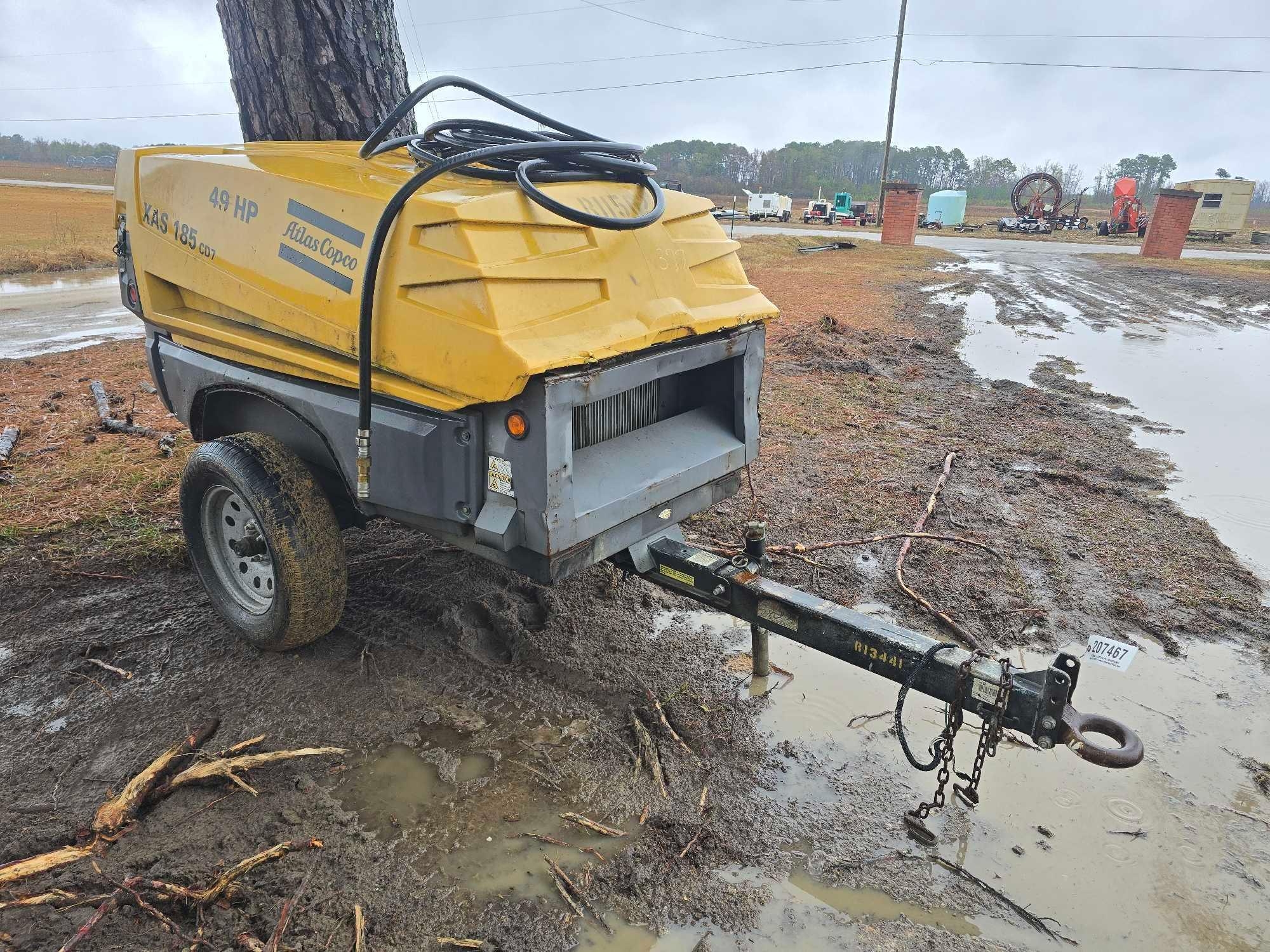 ATLAS COPCO XAS 185 AIR COMPRESSOR (A52708)
