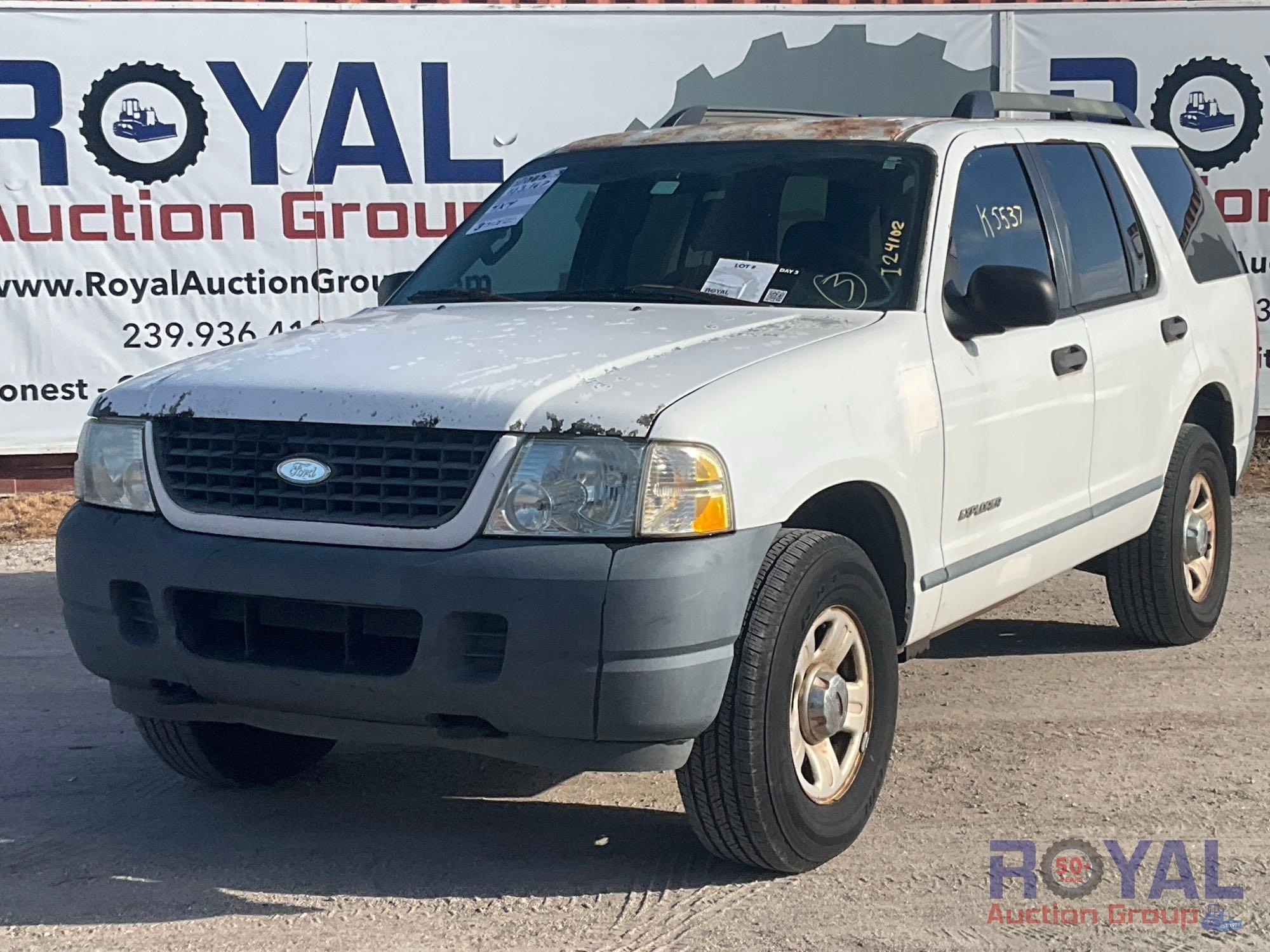 Year: 2005 Make: Ford Model: Explorer Vehicle Type: Multipurpose Vehicle (MPV) Mileage: Plate: Body (A55788)