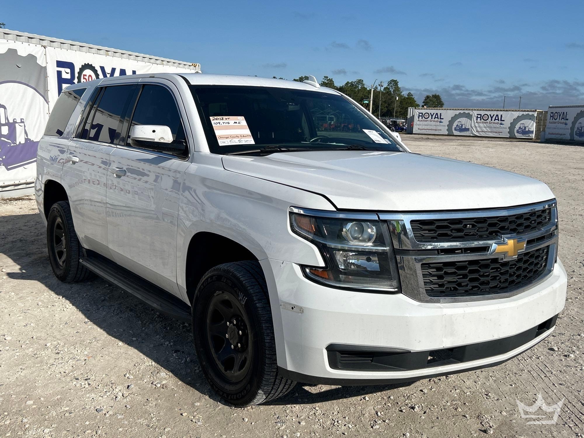 2018 Chevrolet Tahoe SUV (A59231)
