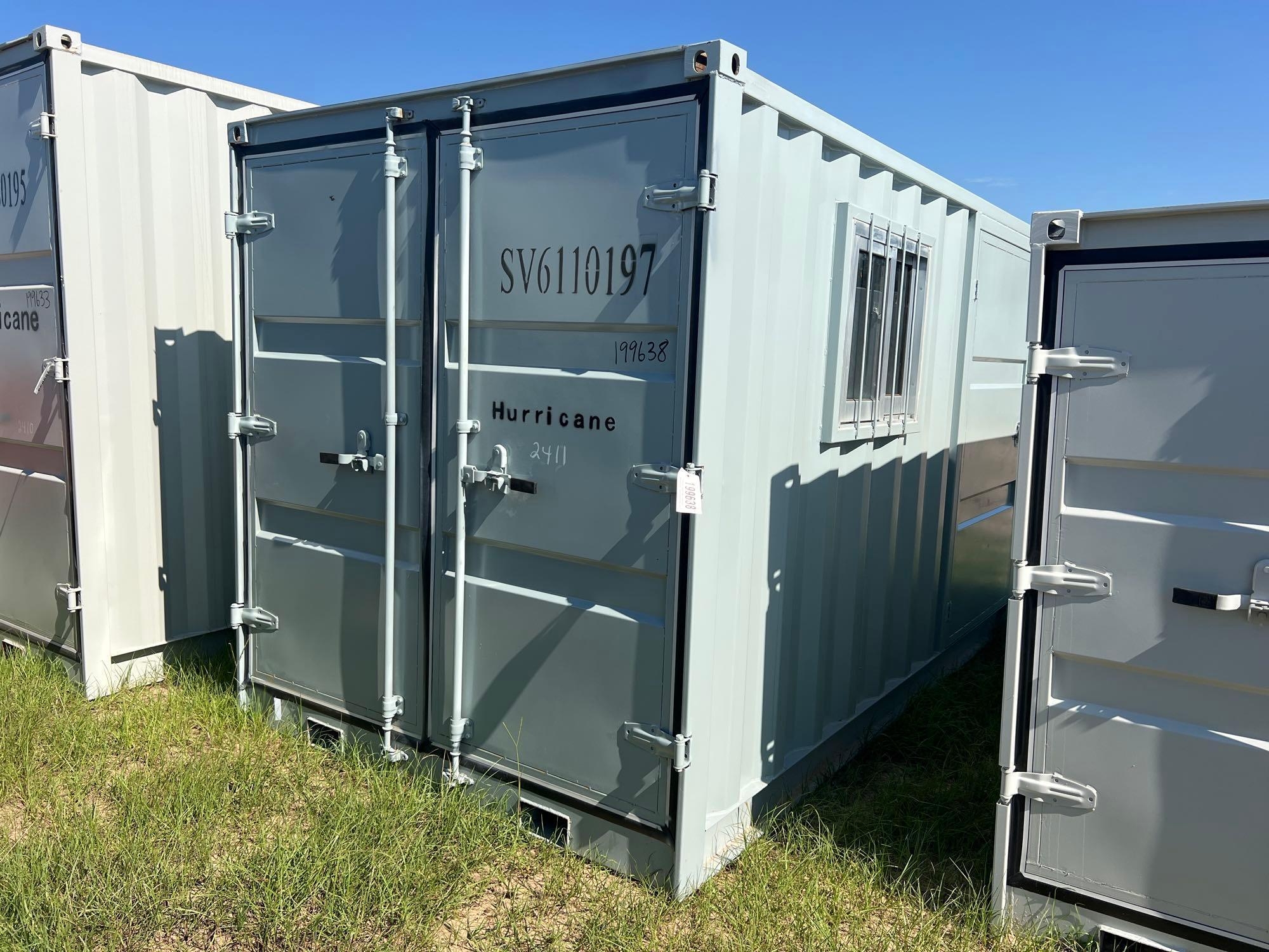 UNUSED HURRICANE 6' X 11' CONTAINER (A51248)