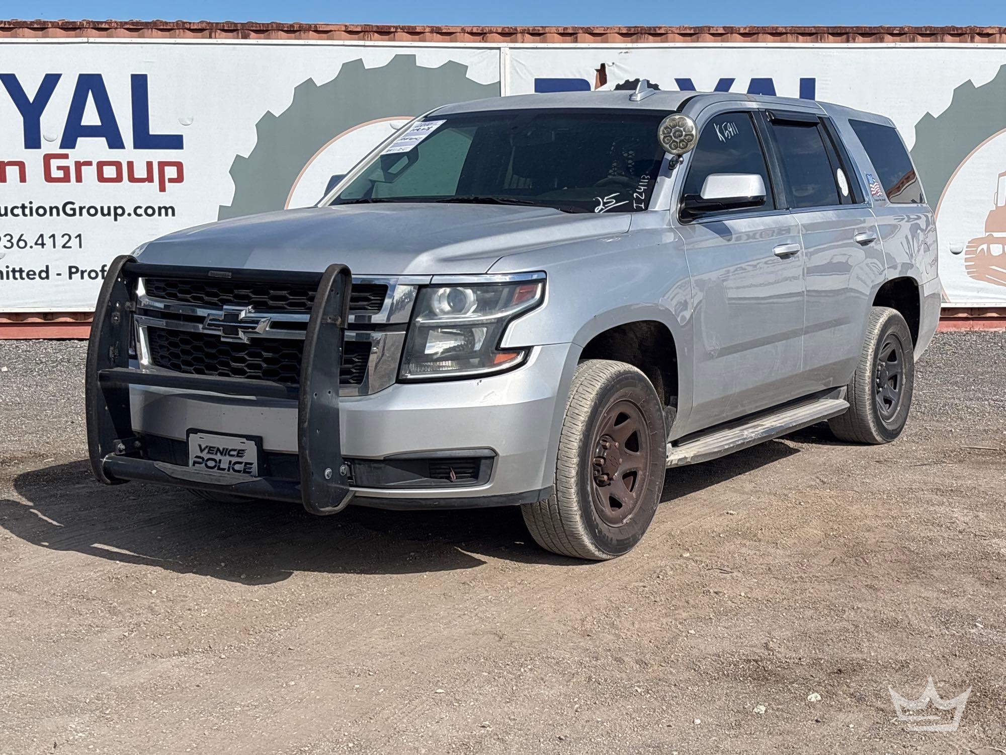 Year: 2016 Make: Chevrolet Model: Tahoe Vehicle Type: Multipurpose Vehicle (MPV) Mileage: 104,678 (A56859)