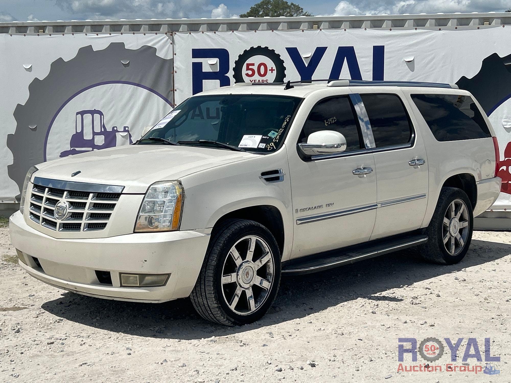 Year: 2008 Make: Cadillac Model: Escalade ESV Vehicle Type: Multipurpose Vehicle (MPV) Mileage: (A51694)